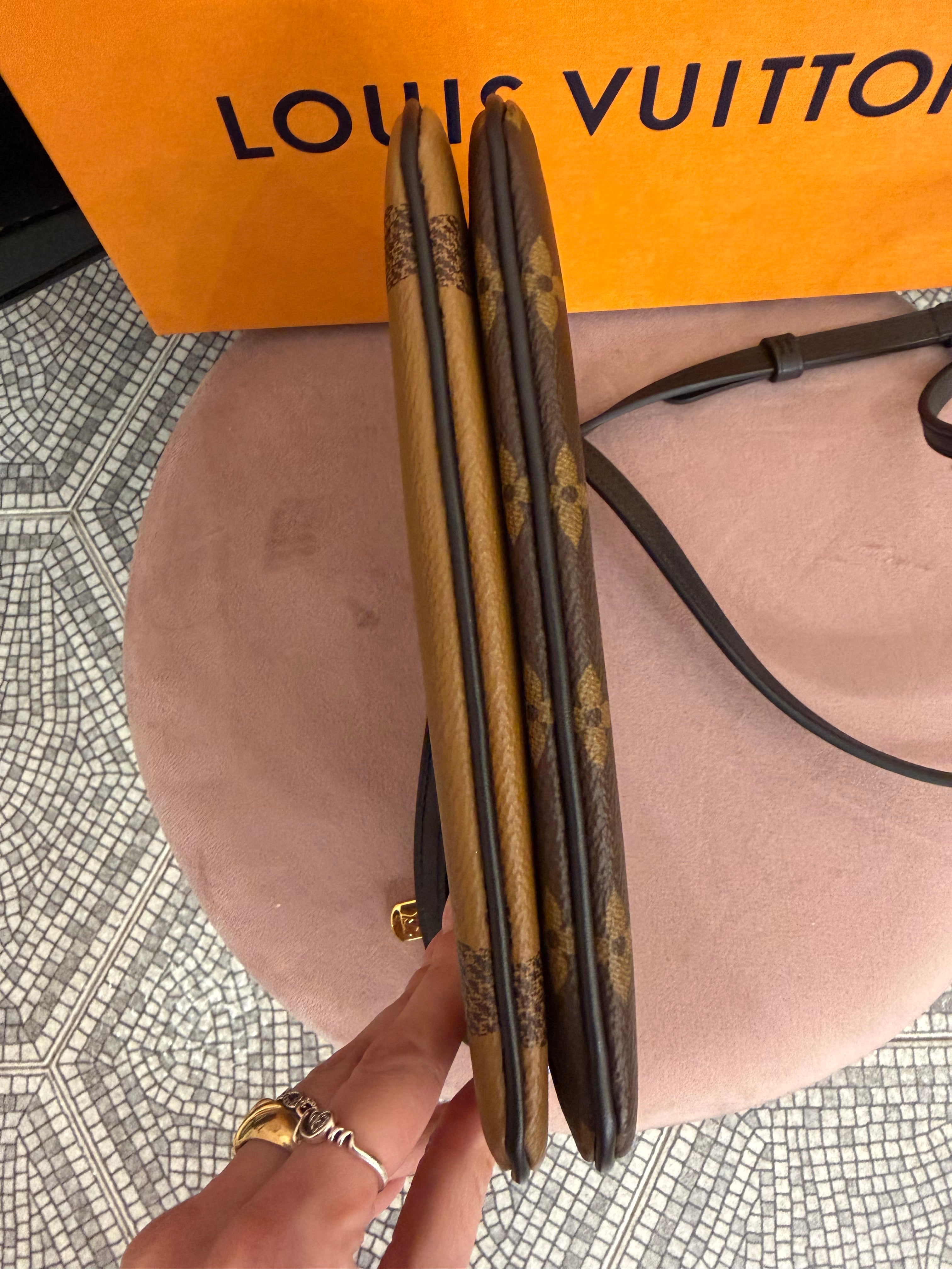 Borsa Louis Vuitton pochette reverse