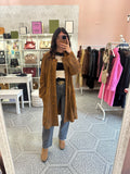 Trench suede reverse pitone