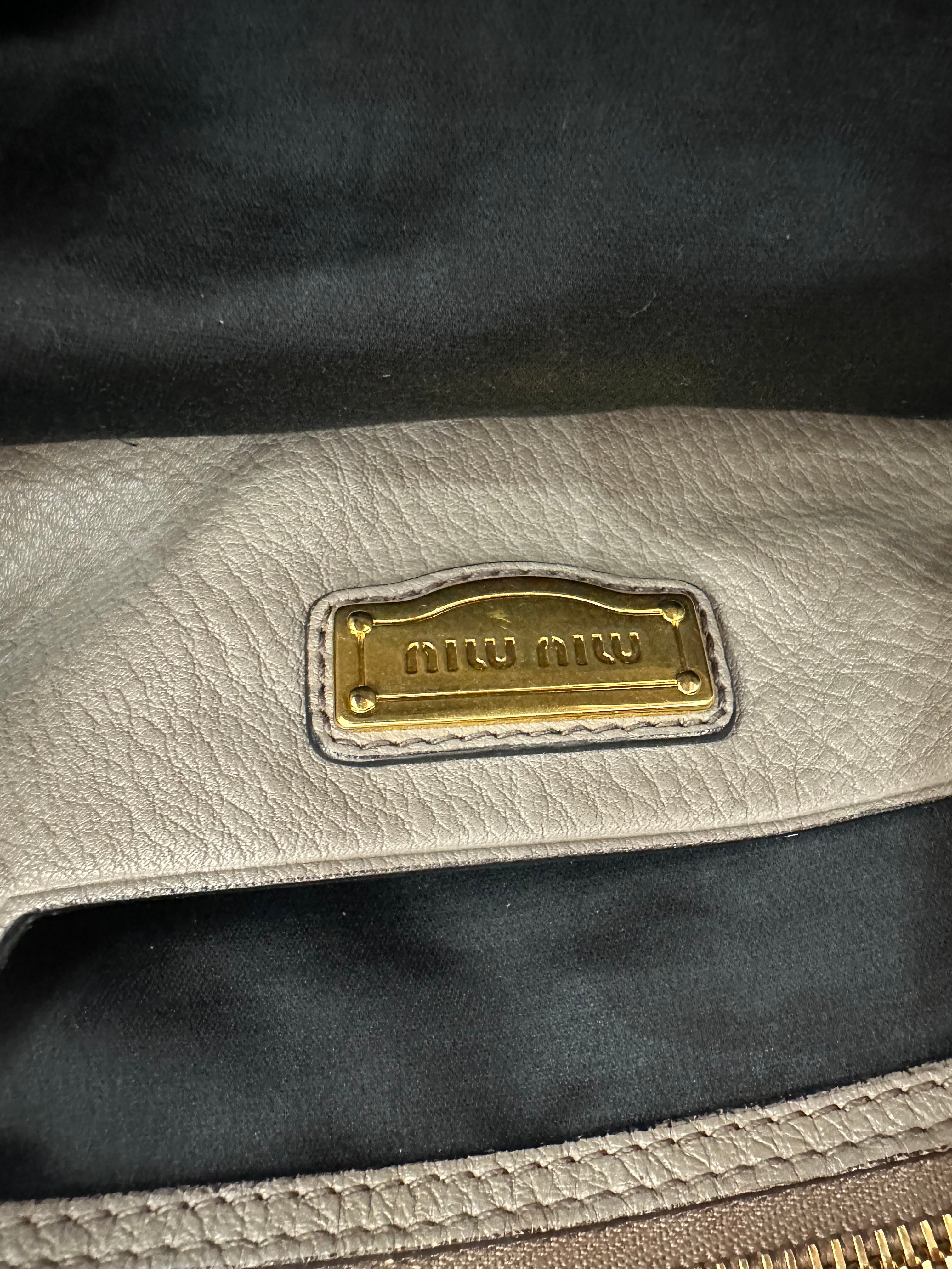 Borsa Miu Miu shopper tote