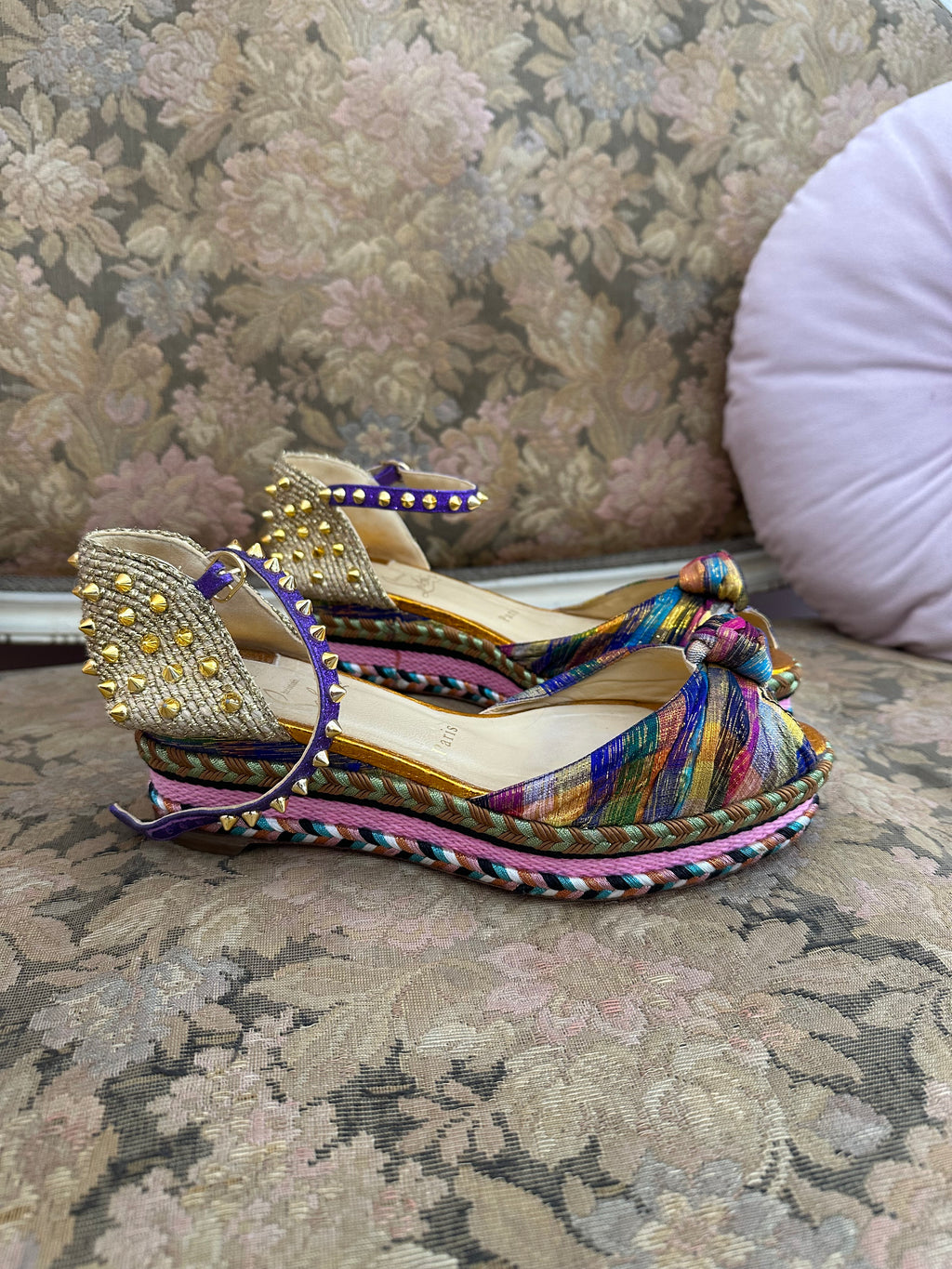 Sandalo Espadrillas Louboutin