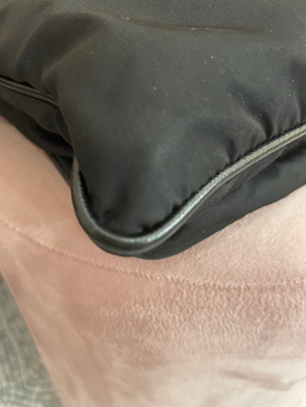Borsa Tracolla Prada uomo tela nylon nera