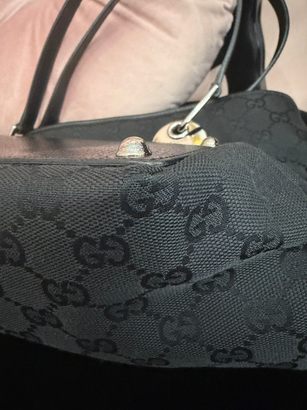 Borsa Gucci eclipse vertical nera big size