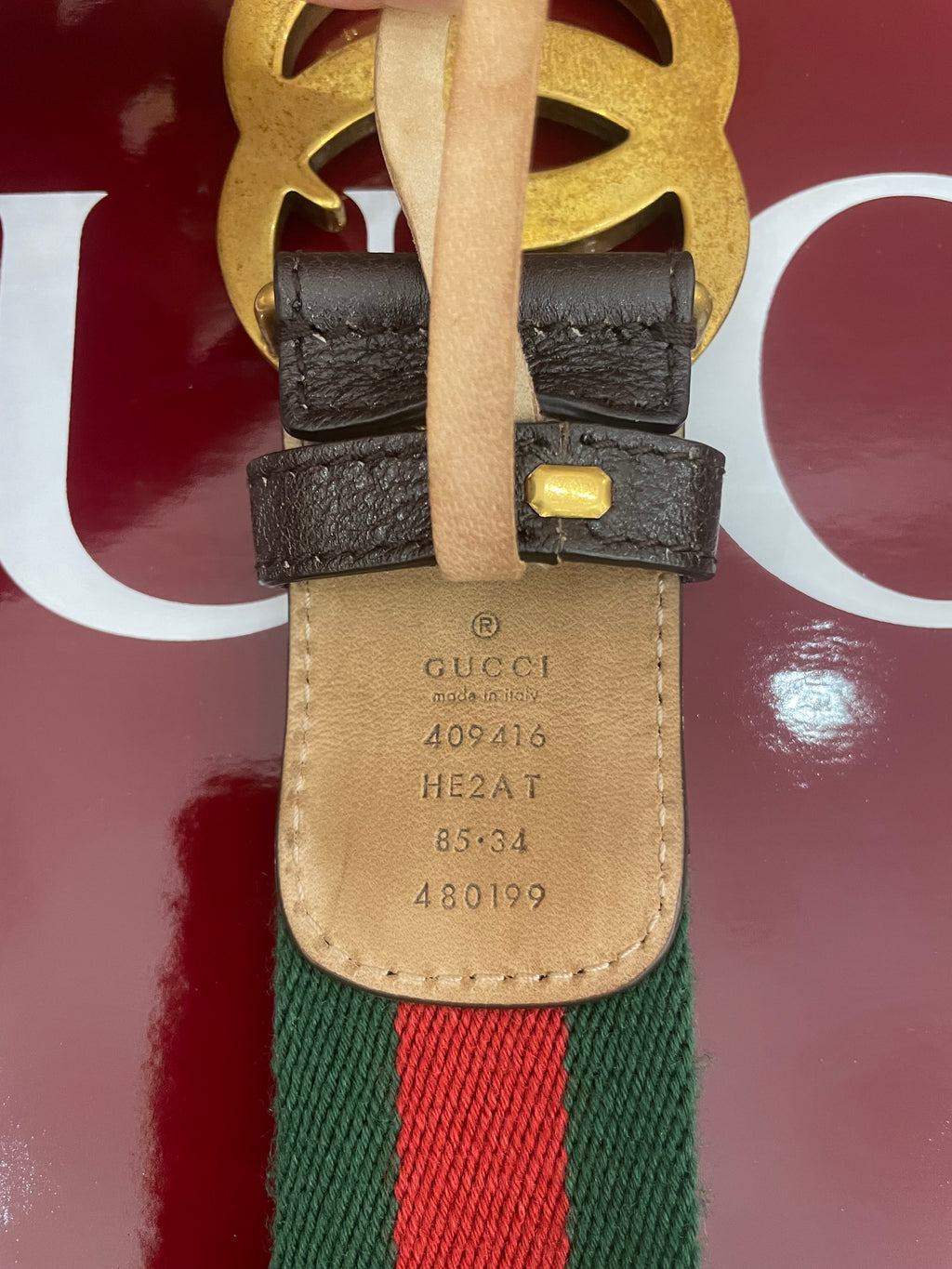 Cintura Gucci marmont