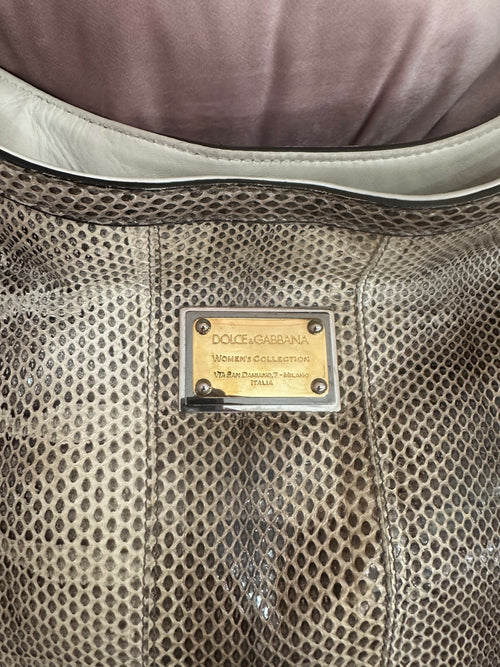 Borsa Dolce e Gabbana Miss Deco pitone