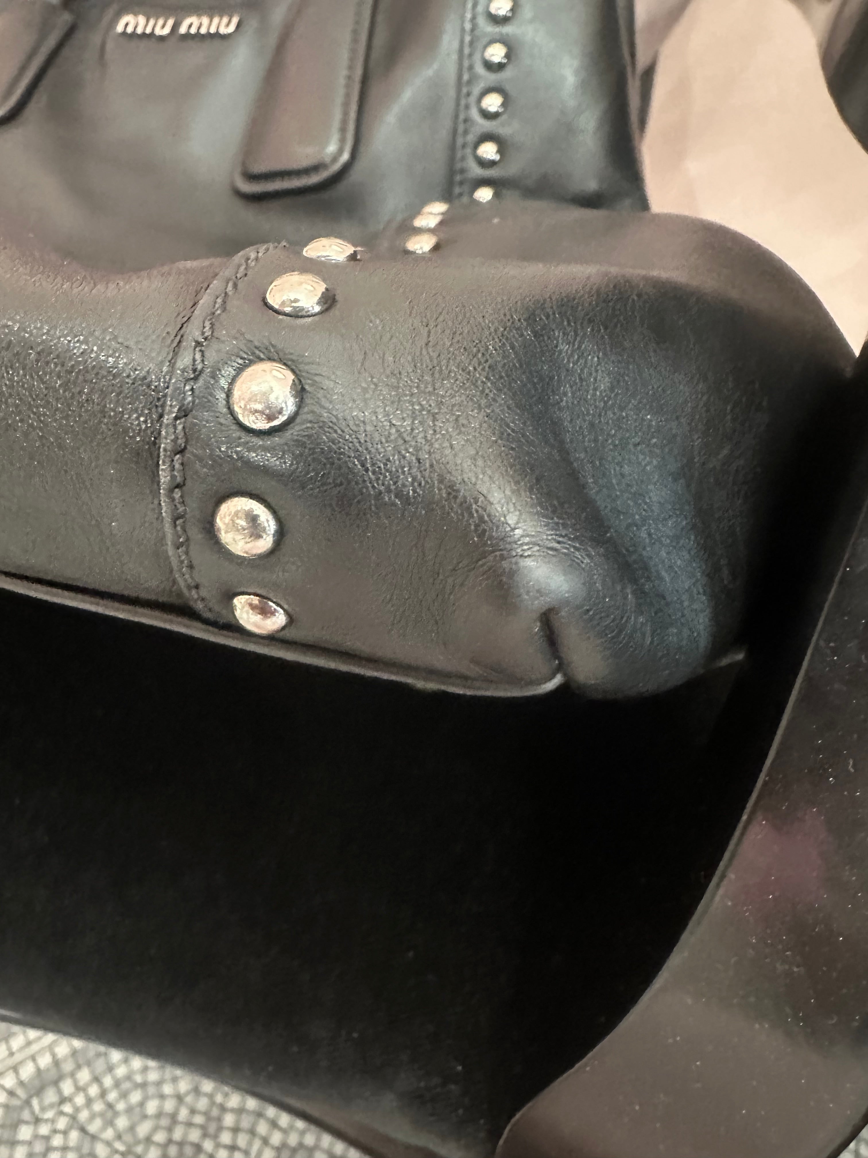 Miu Miu shopper rock