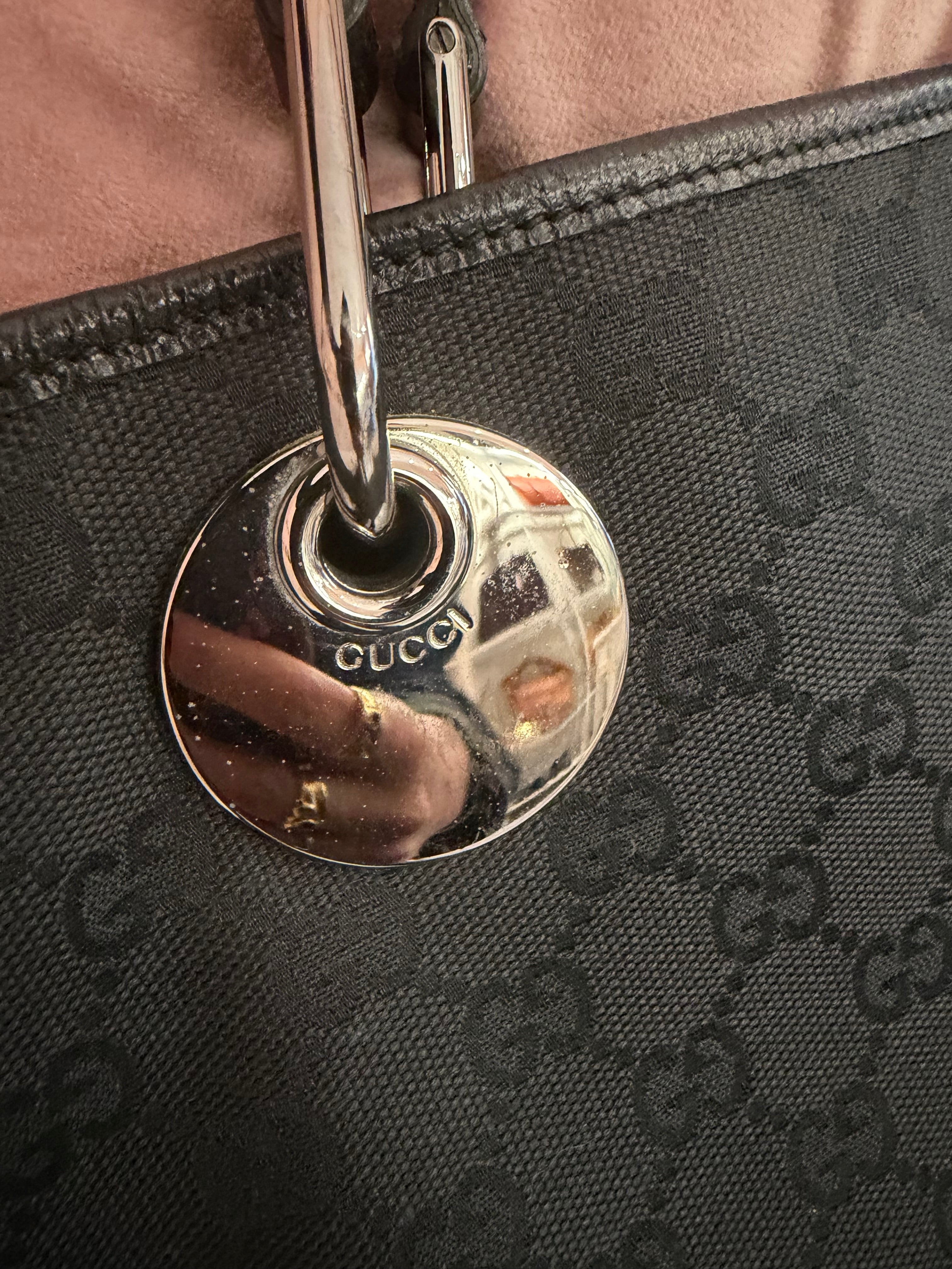Borsa Gucci eclipse vertical nera big size