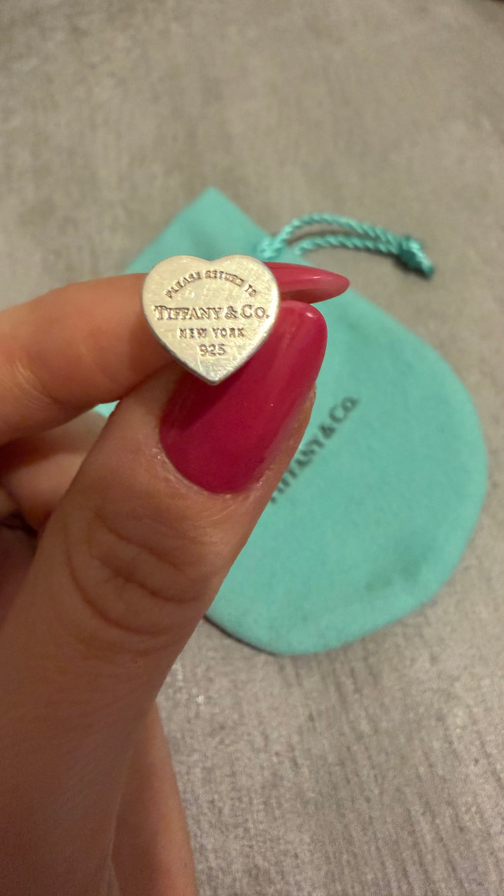 Orecchini Tiffany cuore