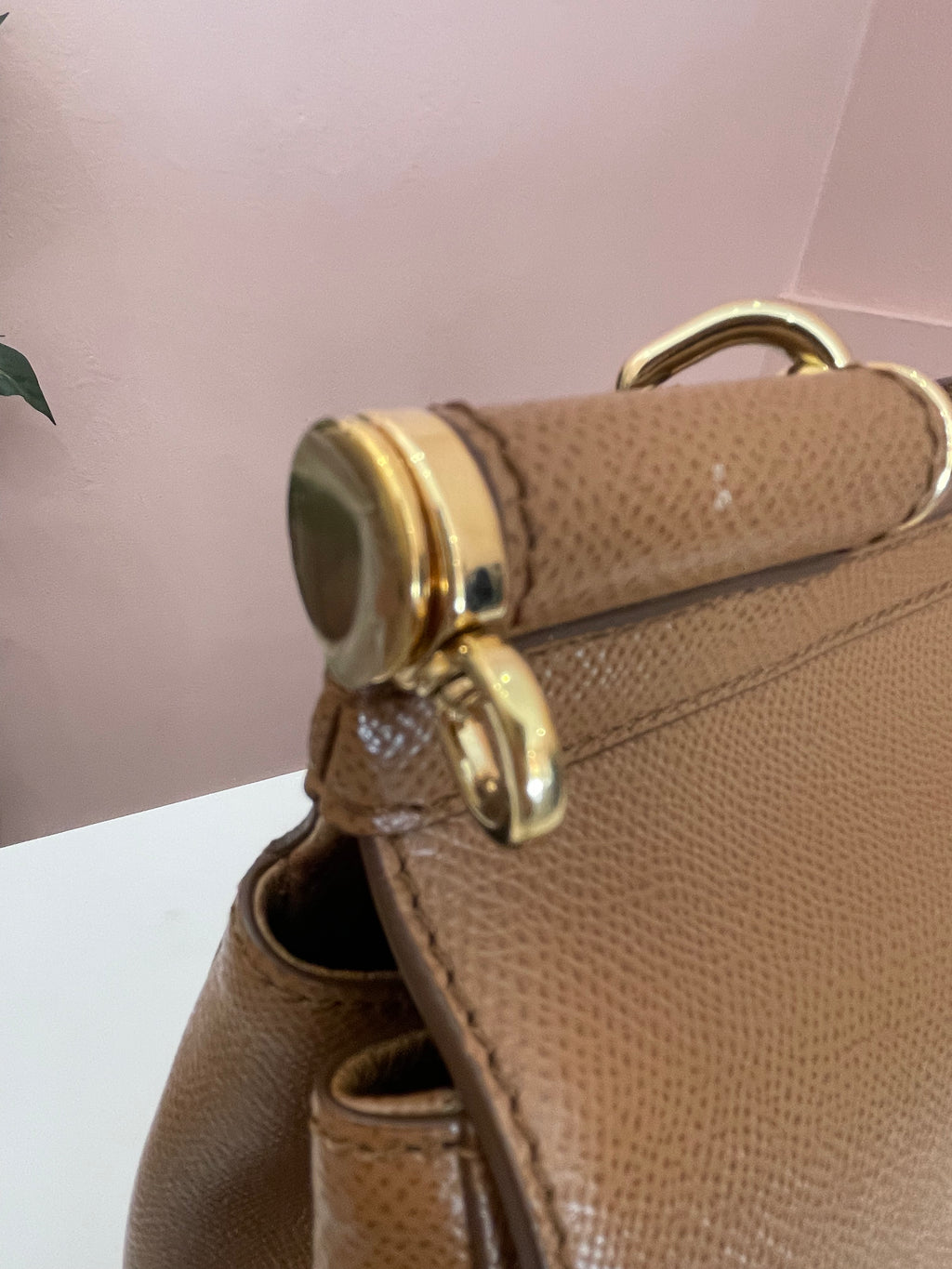 Borsa Miss Sicily medium marrone