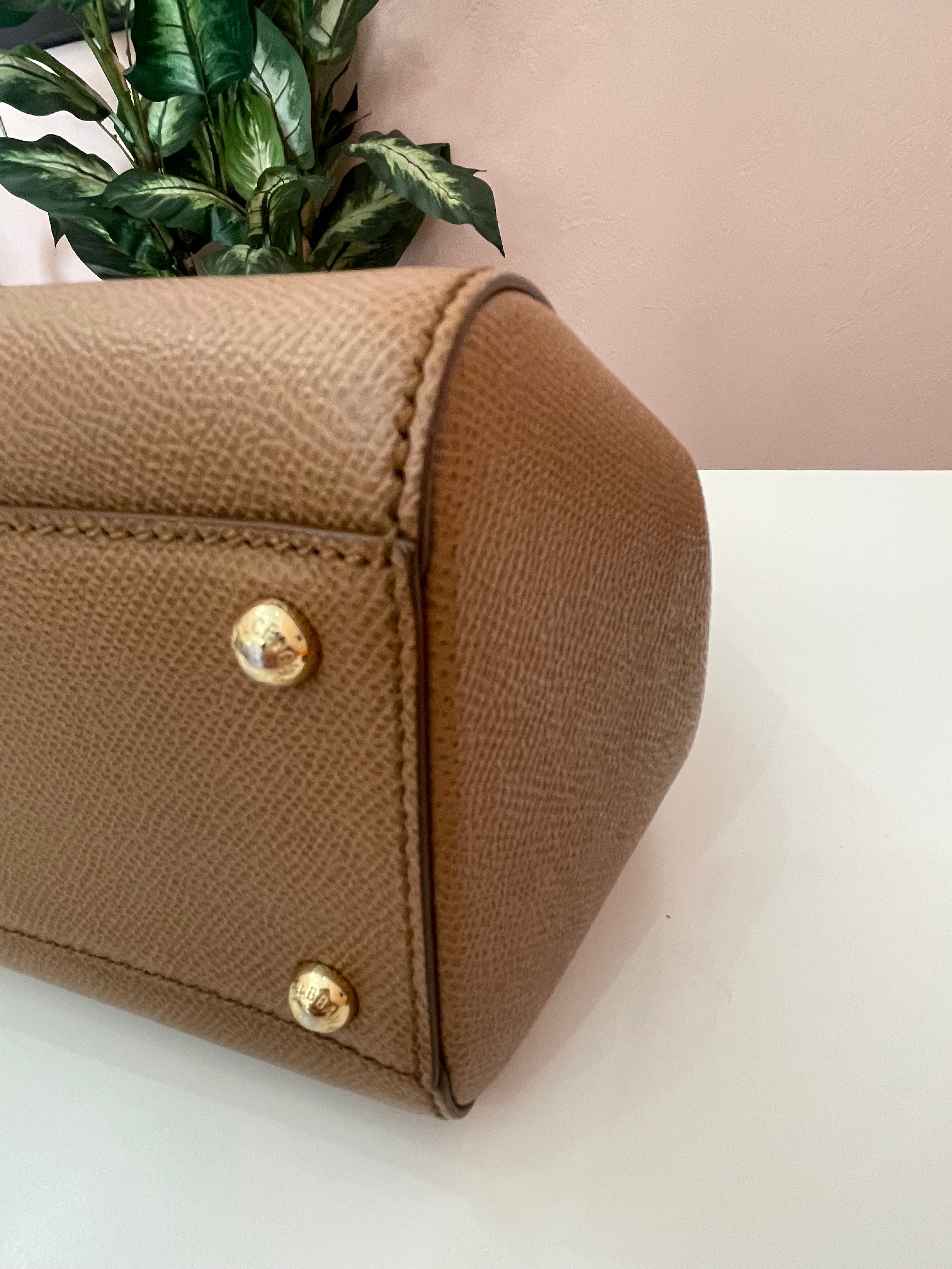 Borsa Miss Sicily medium marrone