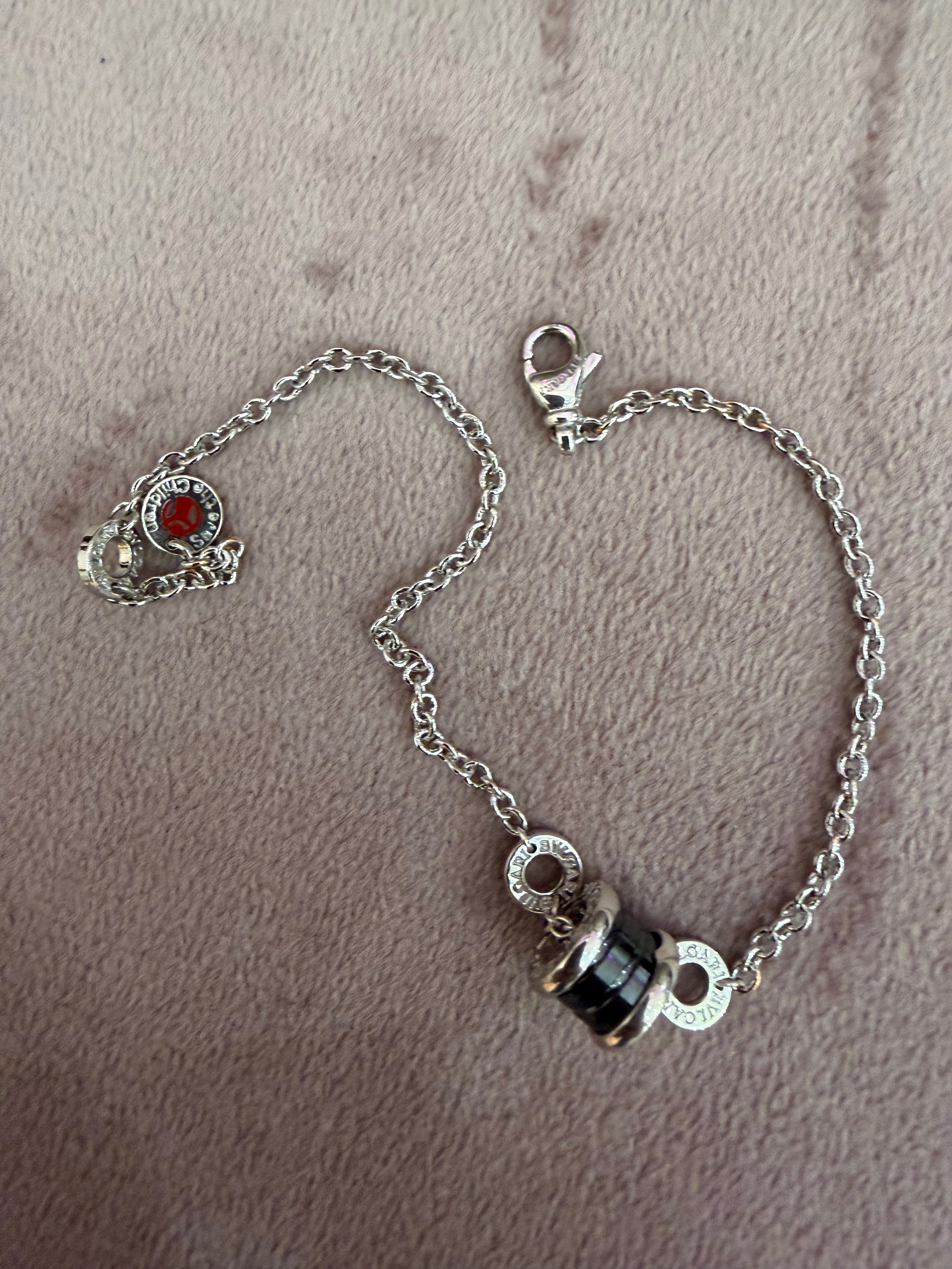 Bracciale Bulgari B-zero 1 argento