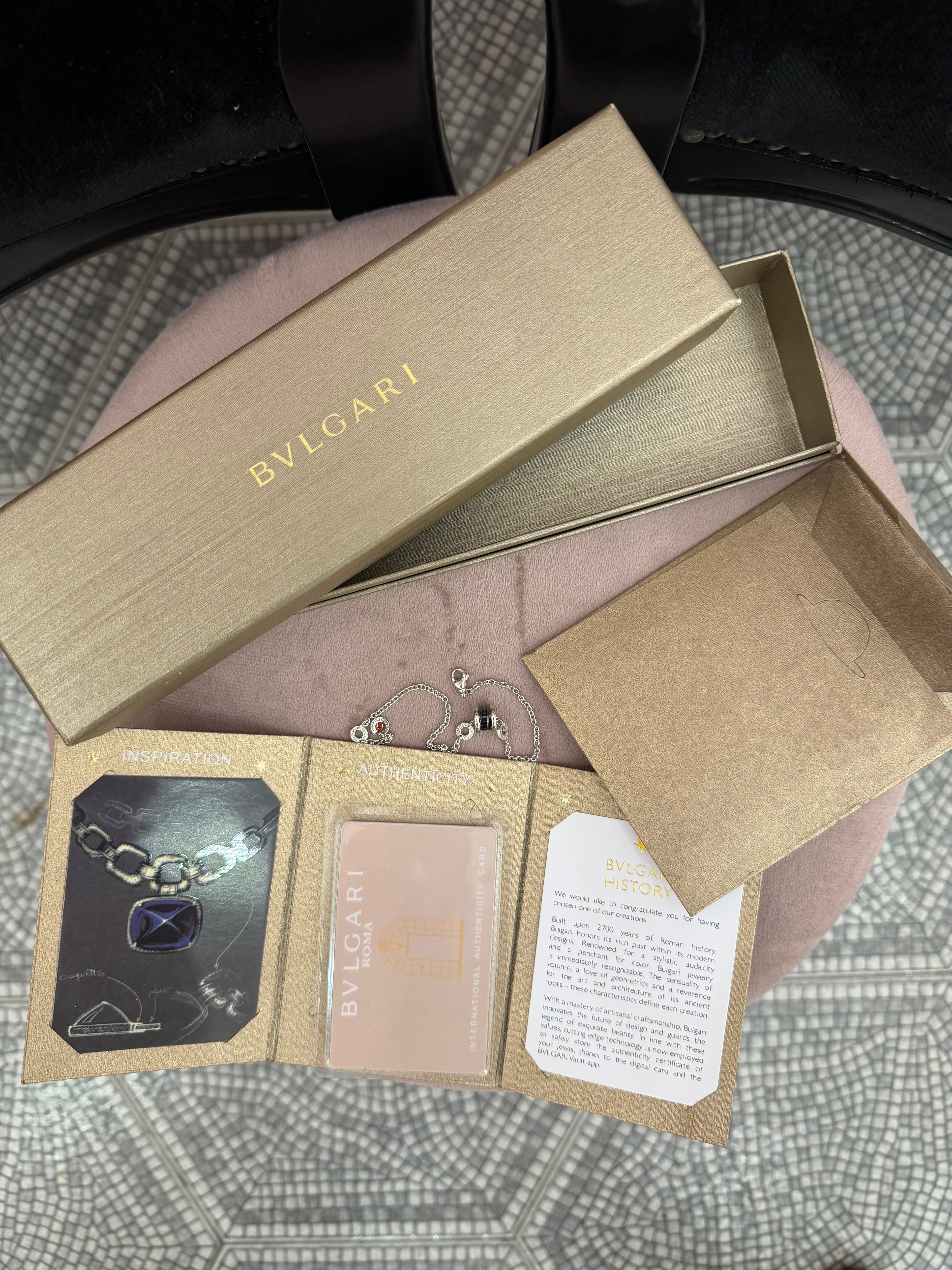 Bracciale Bulgari B-zero1 argento