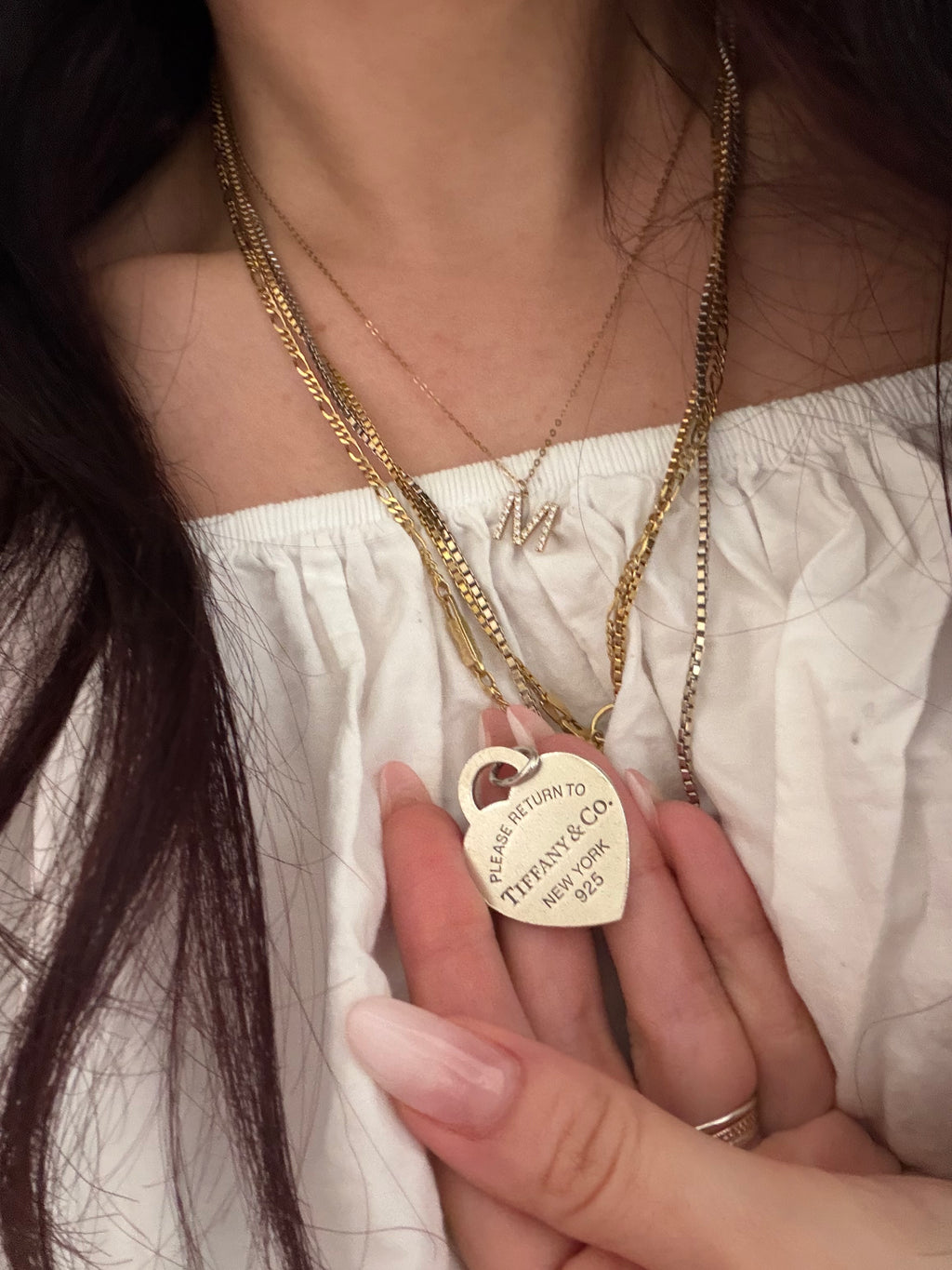 Ciondolo Tiffany cuore grande