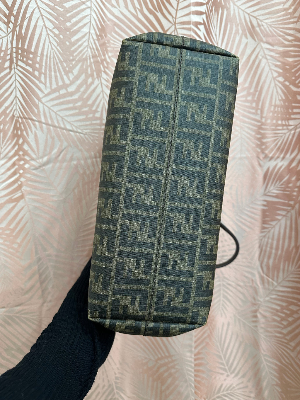 Borsa Fendi Roll tote FF zucca