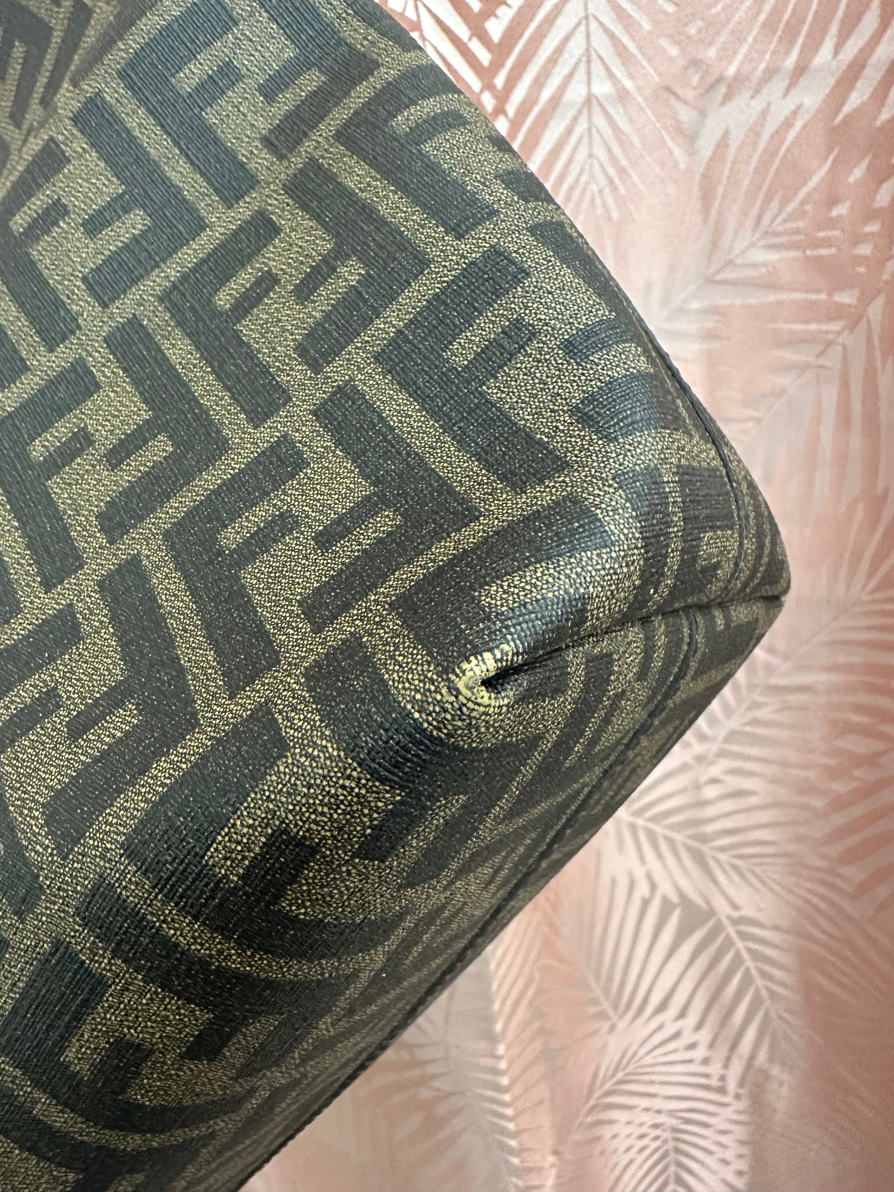 Borsa Fendi Roll tote FF zucca