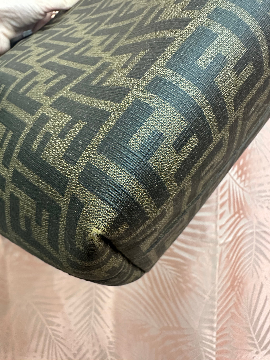 Borsa Fendi Roll tote FF zucca