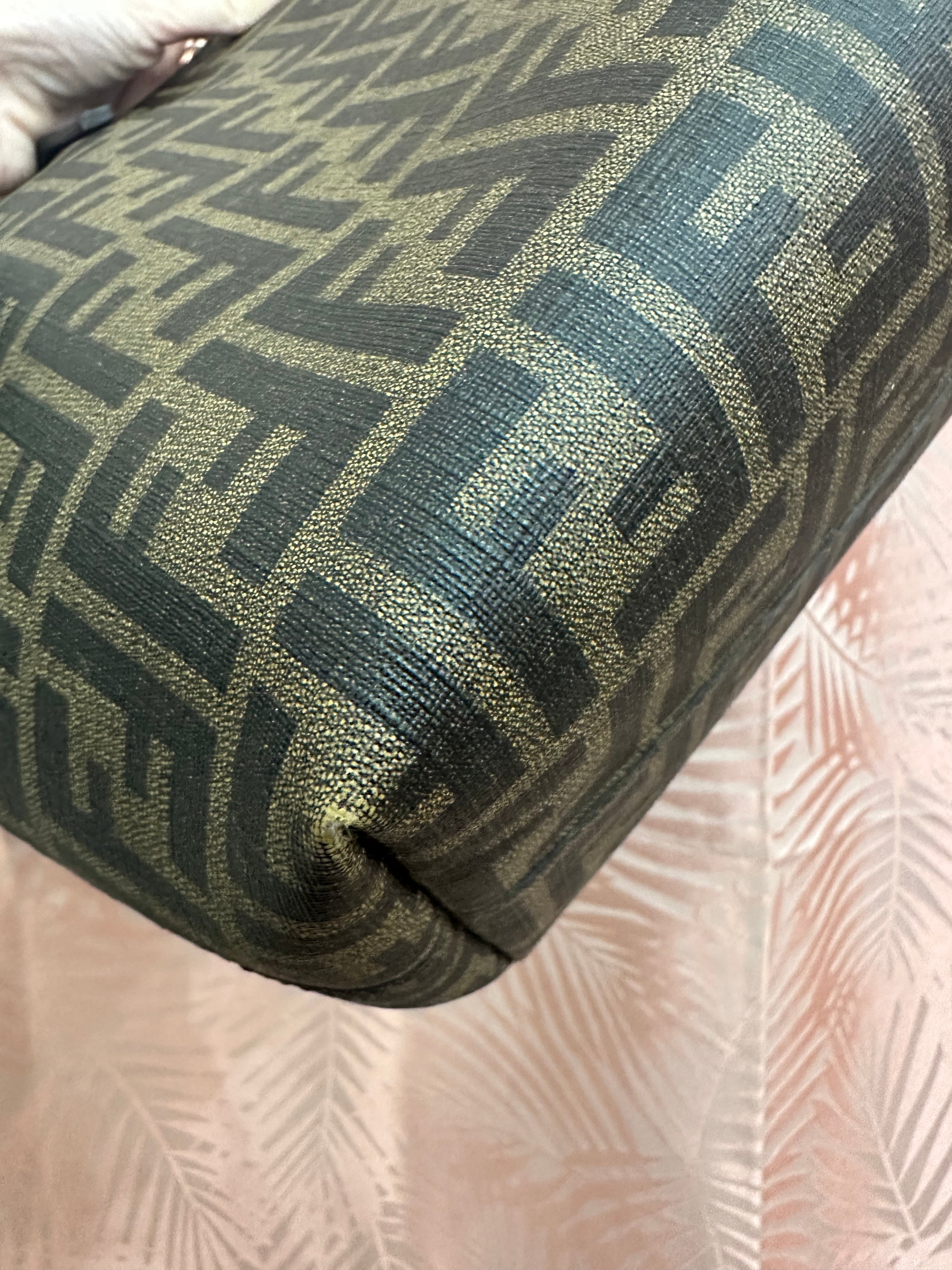 Borsa Fendi Roll tote FF zucca