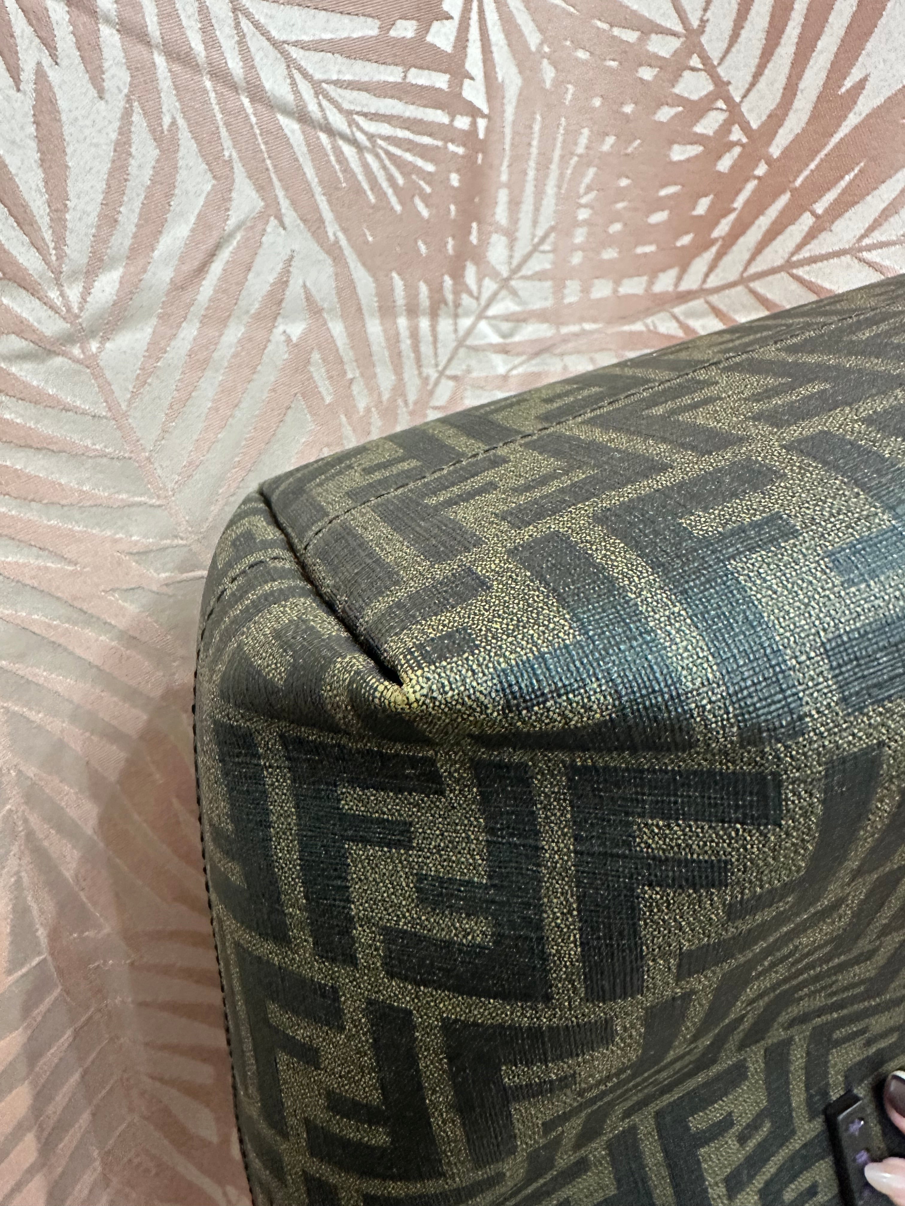 Borsa Fendi Roll tote FF zucca