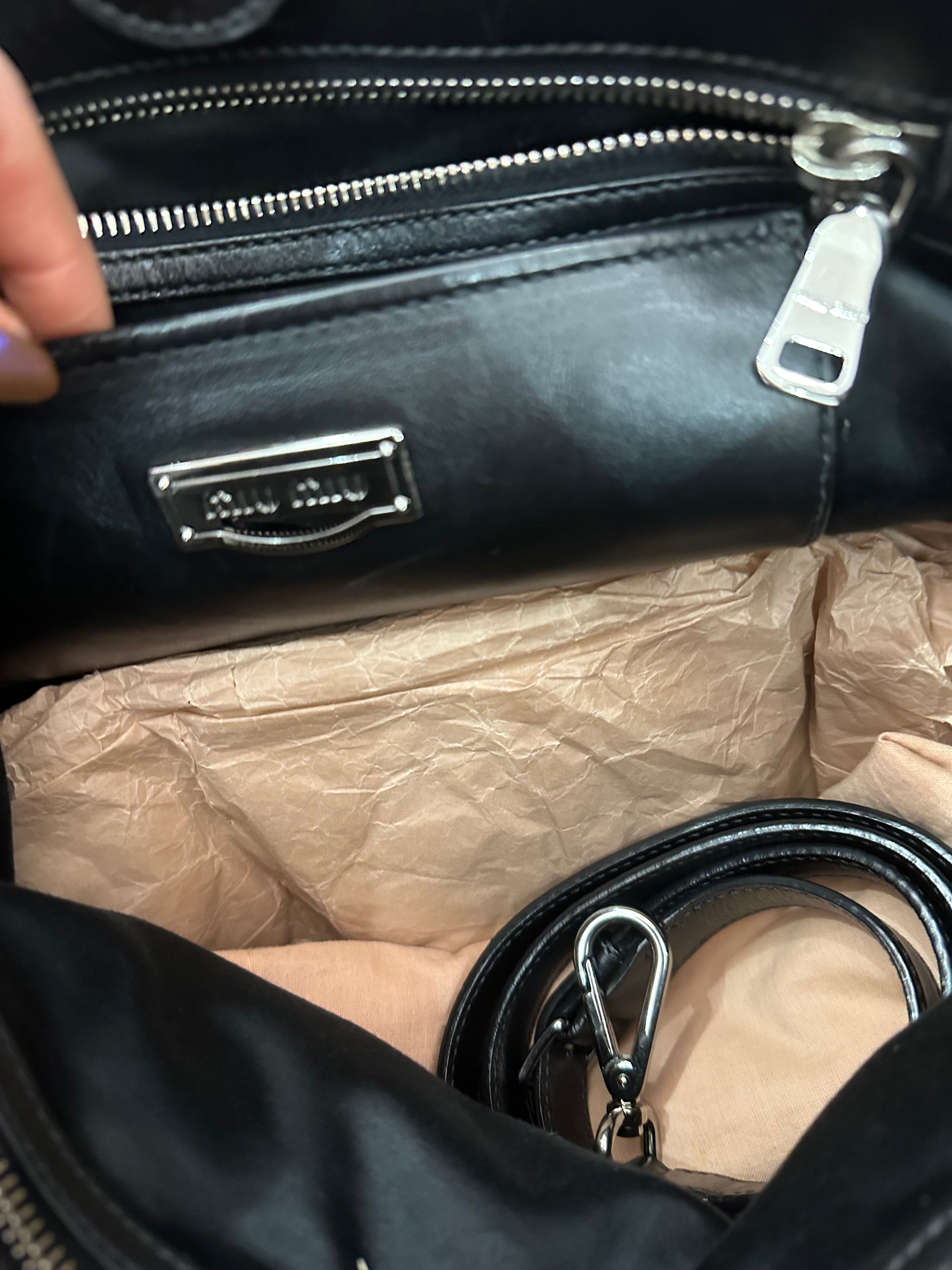 Borsa Miu Miu shopper tote