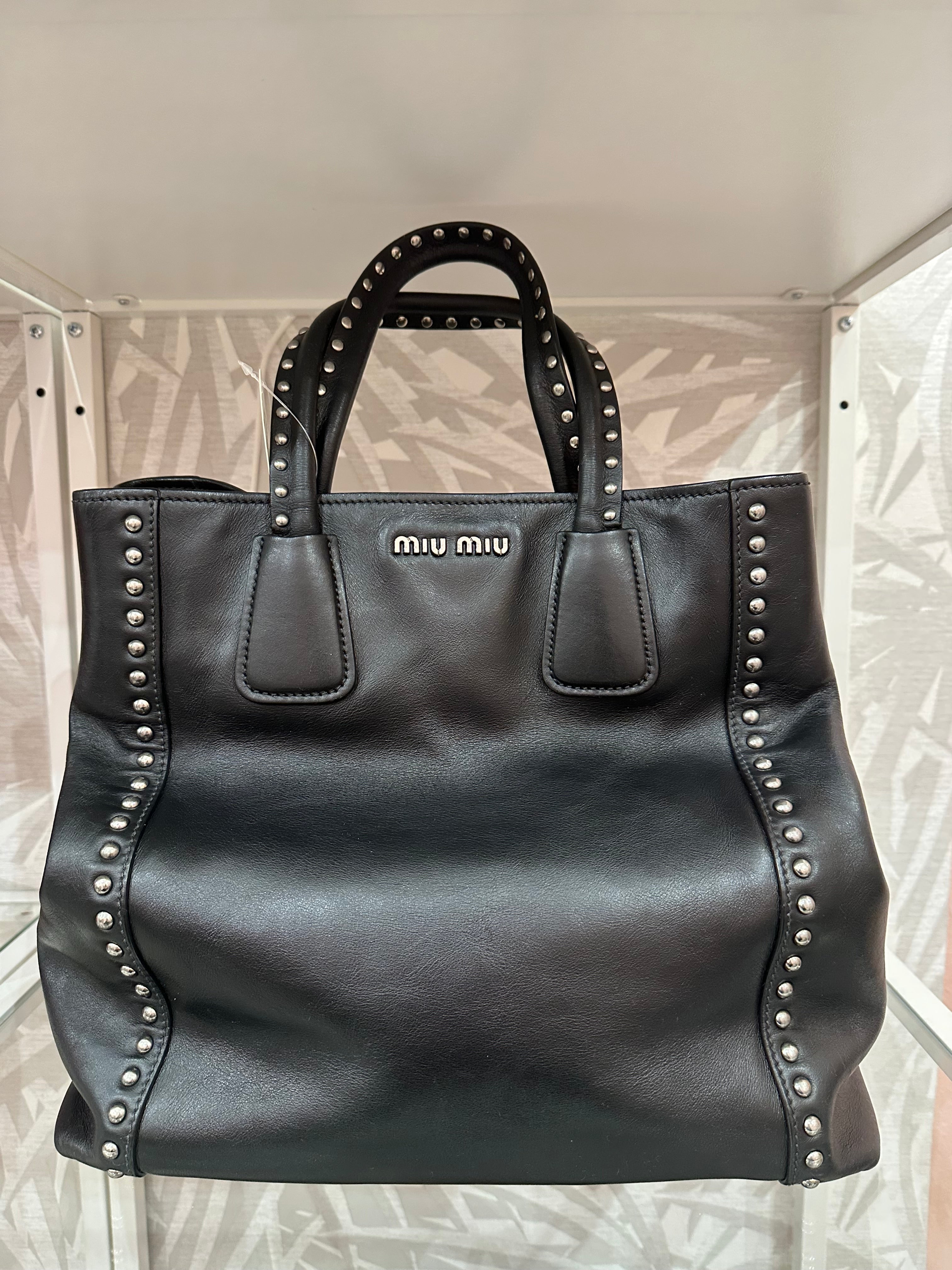 Borsa Miu Miu shopper tote