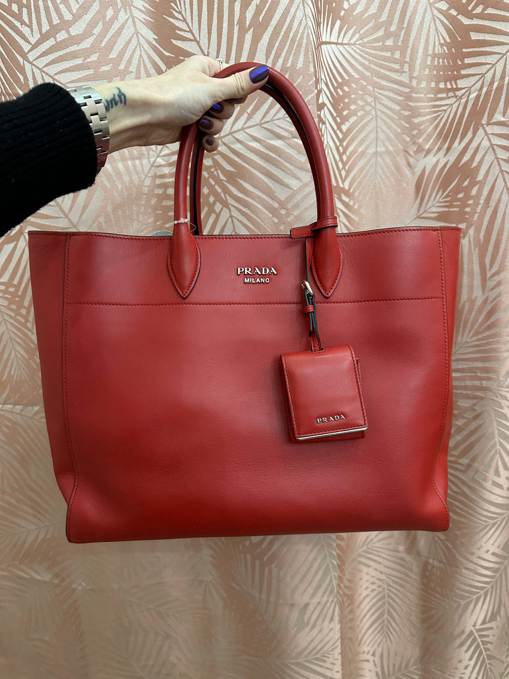 Borsa Prada shopper tote