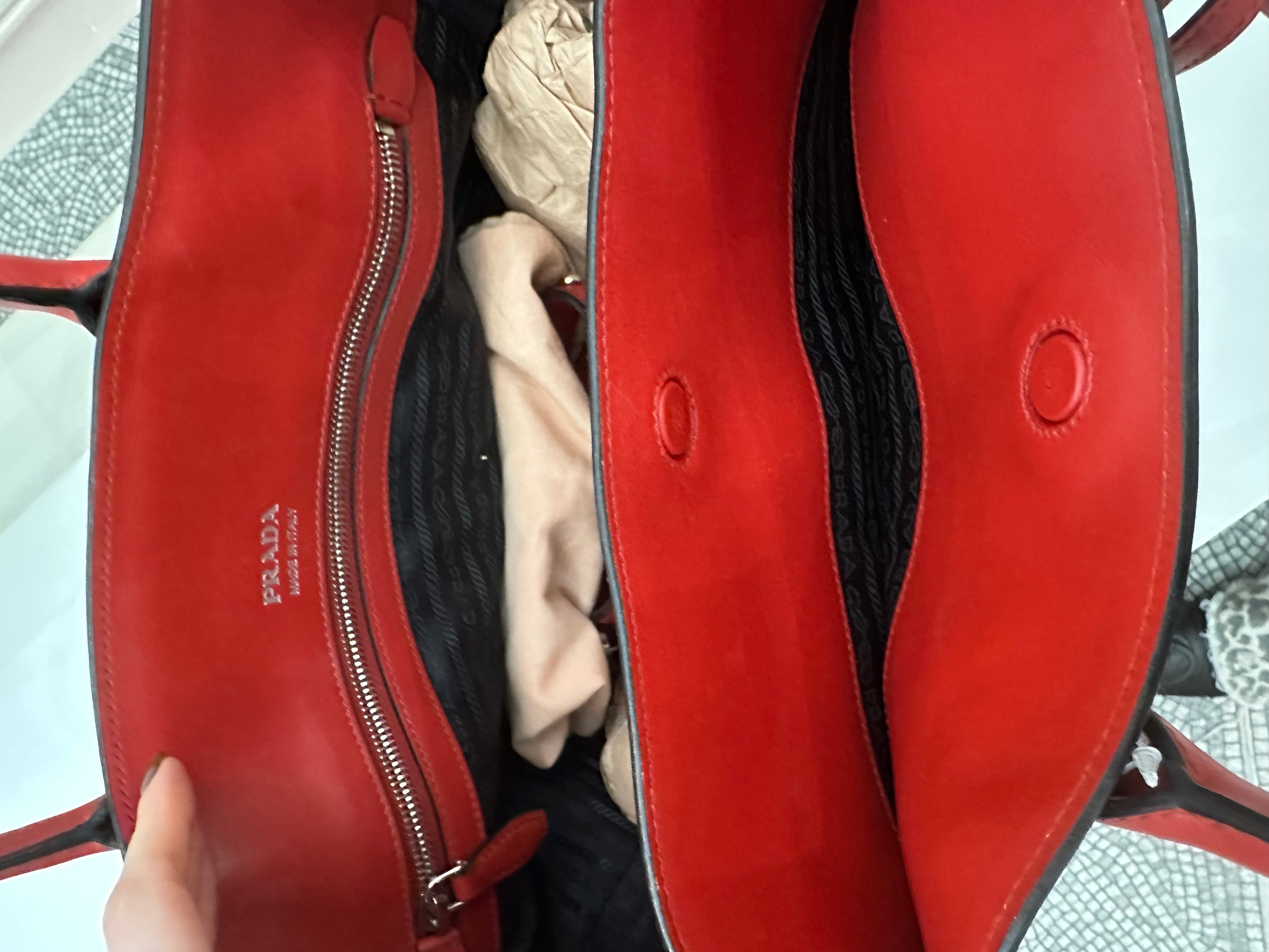 Borsa Prada shopper tote