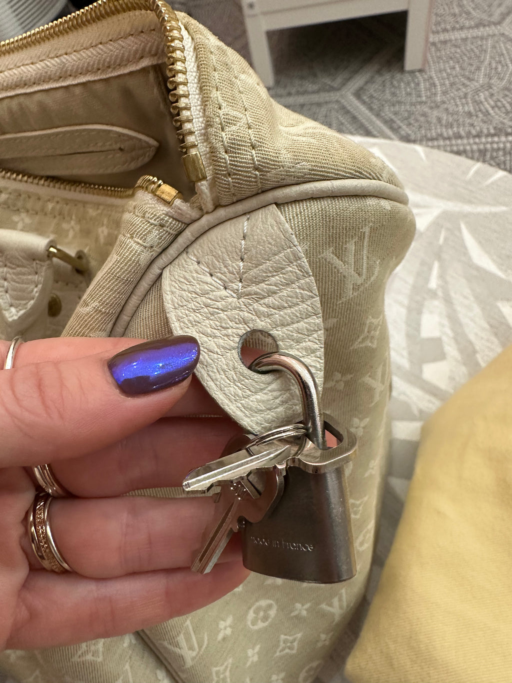 Borsa Louis Vuitton Speedy 30 mini lin