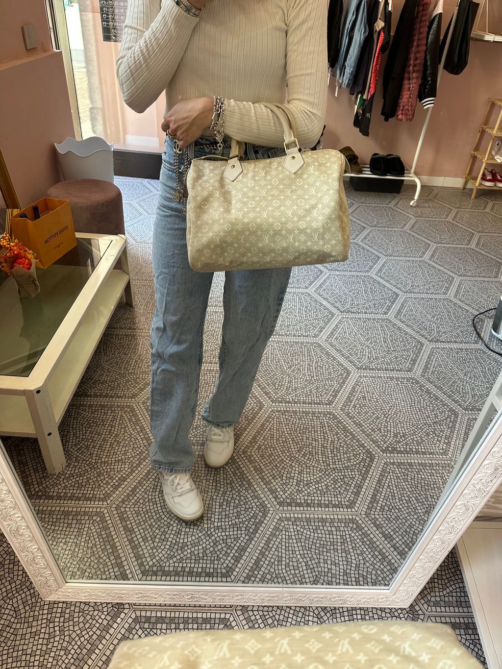 Borsa Louis Vuitton Speedy 30 mini lin