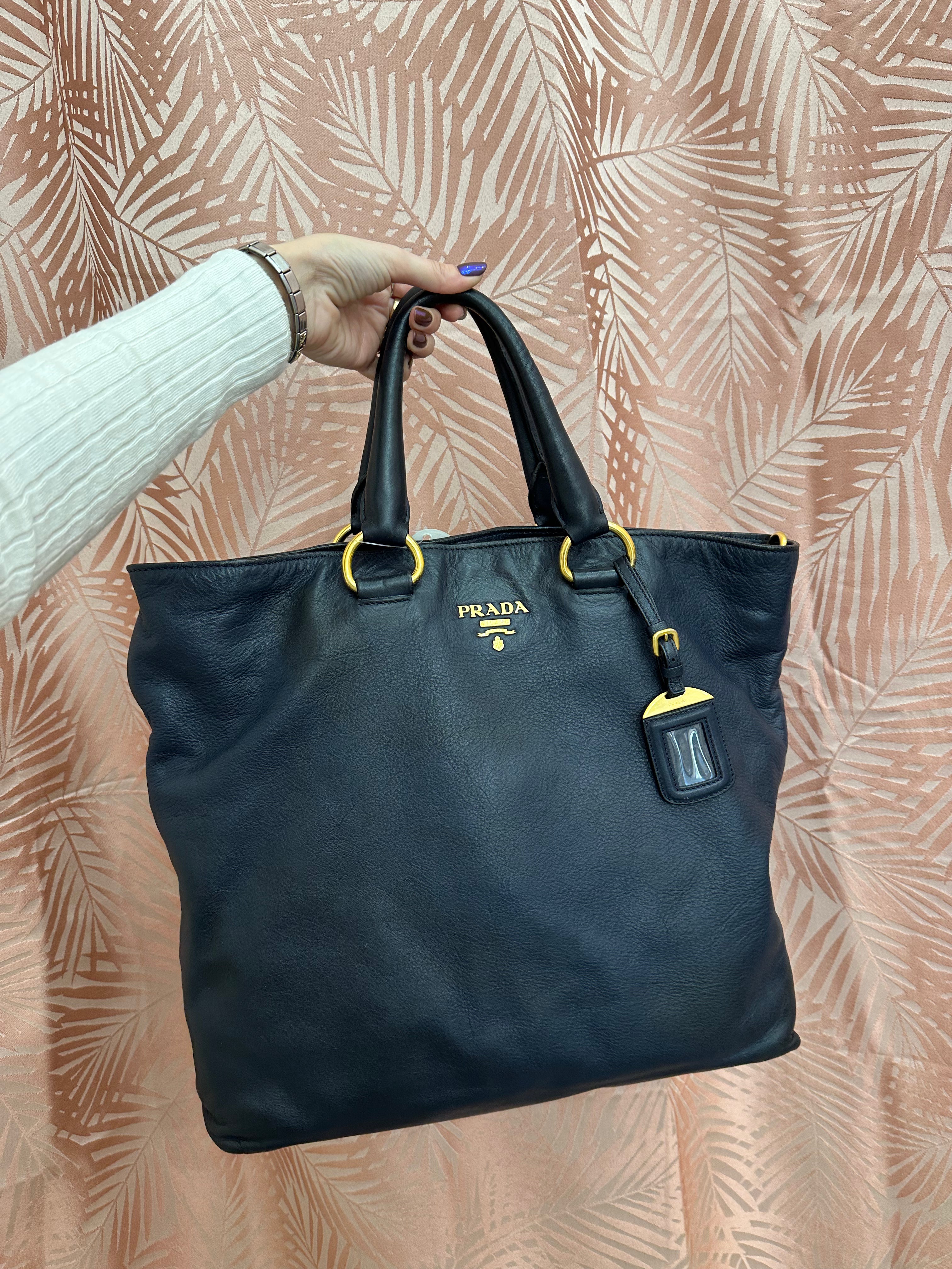 Borsa Prada Two Way shopper