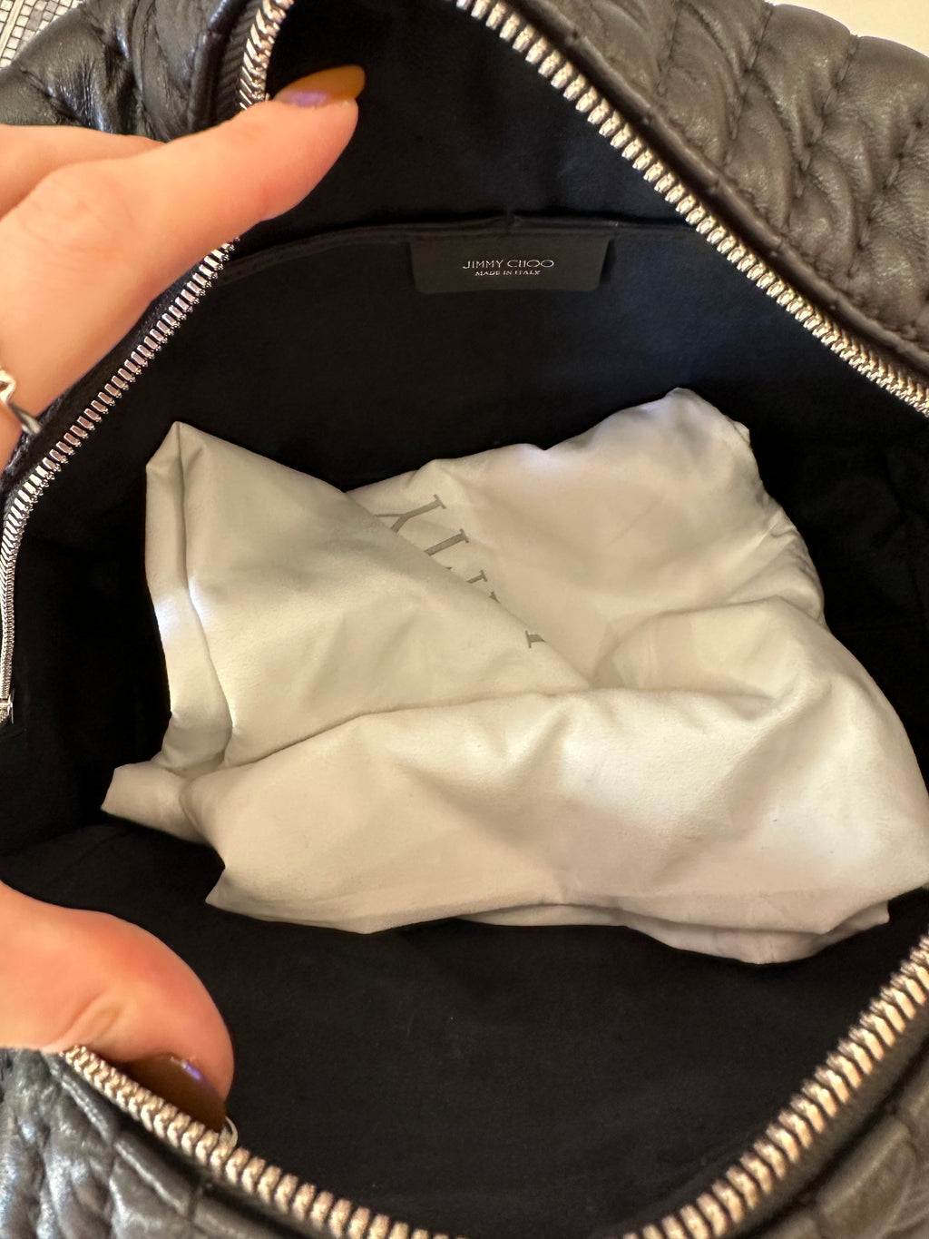 Borsa Jimmy Choo bauletto stelle