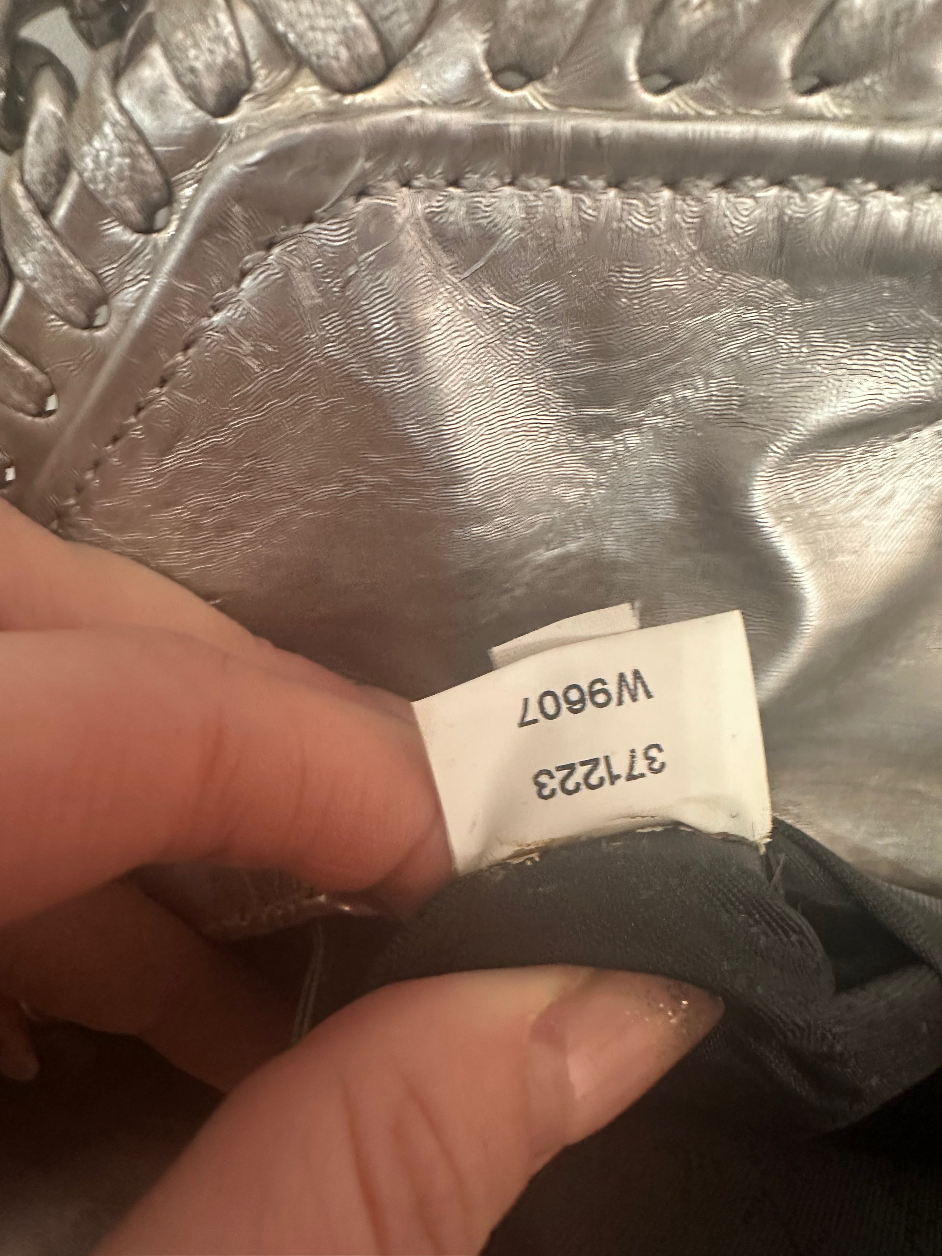 Borsa Falabella Stella McCartney mini metallic