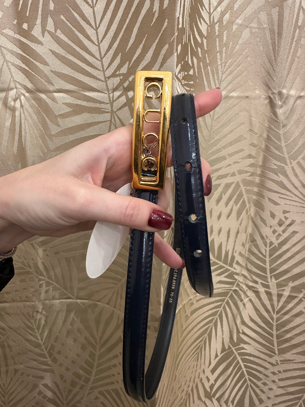 Cintura Gucci  vernice vintage