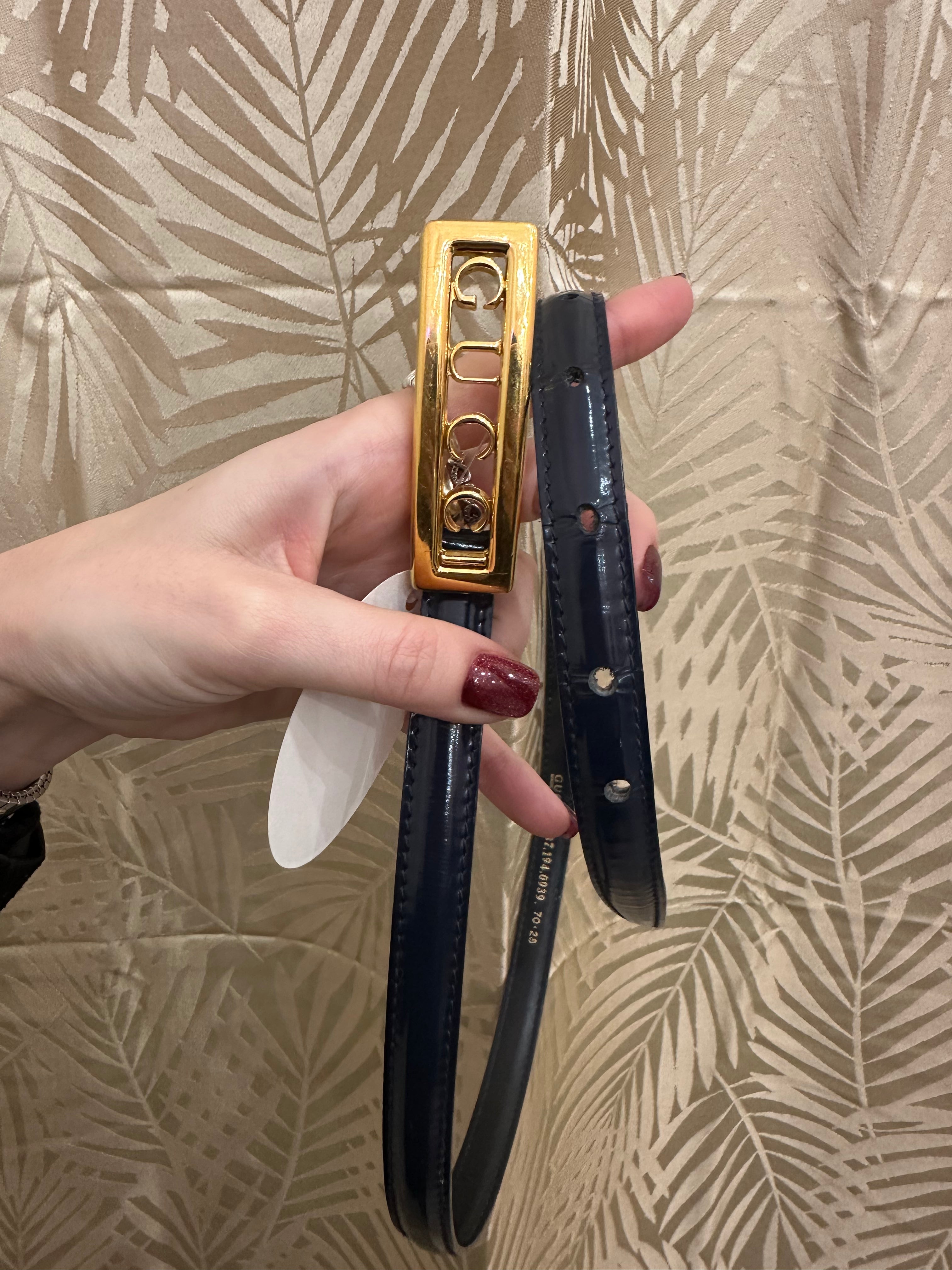 Cintura Gucci  vernice vintage