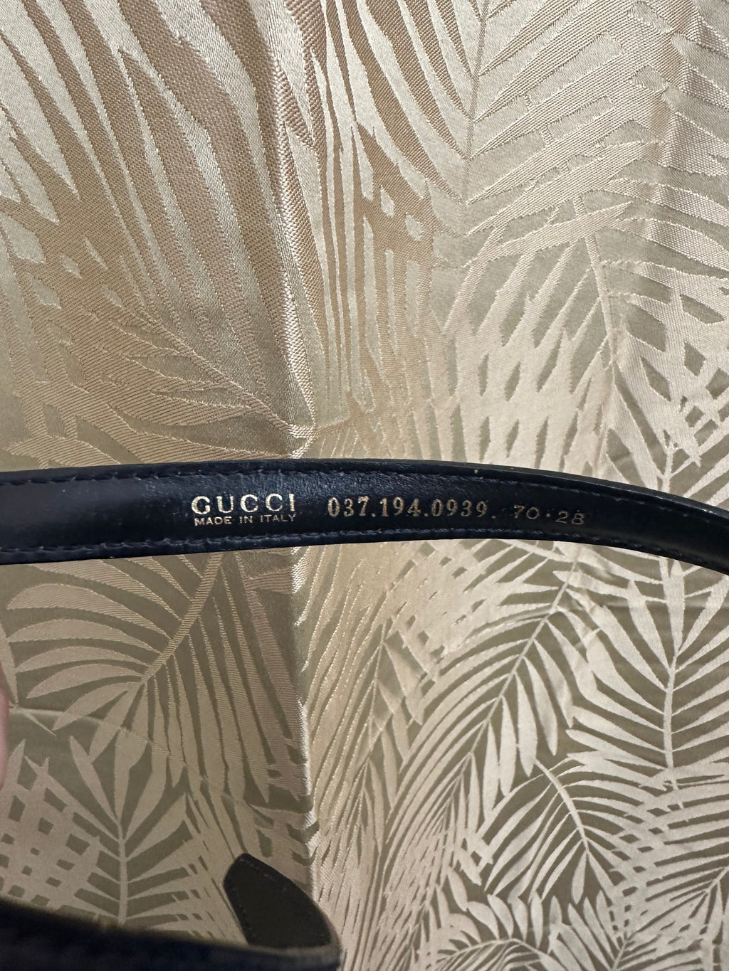 Cintura Gucci  vernice vintage