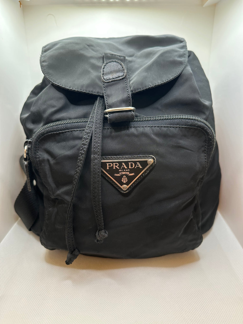Zaino Prada nylon nero vintage