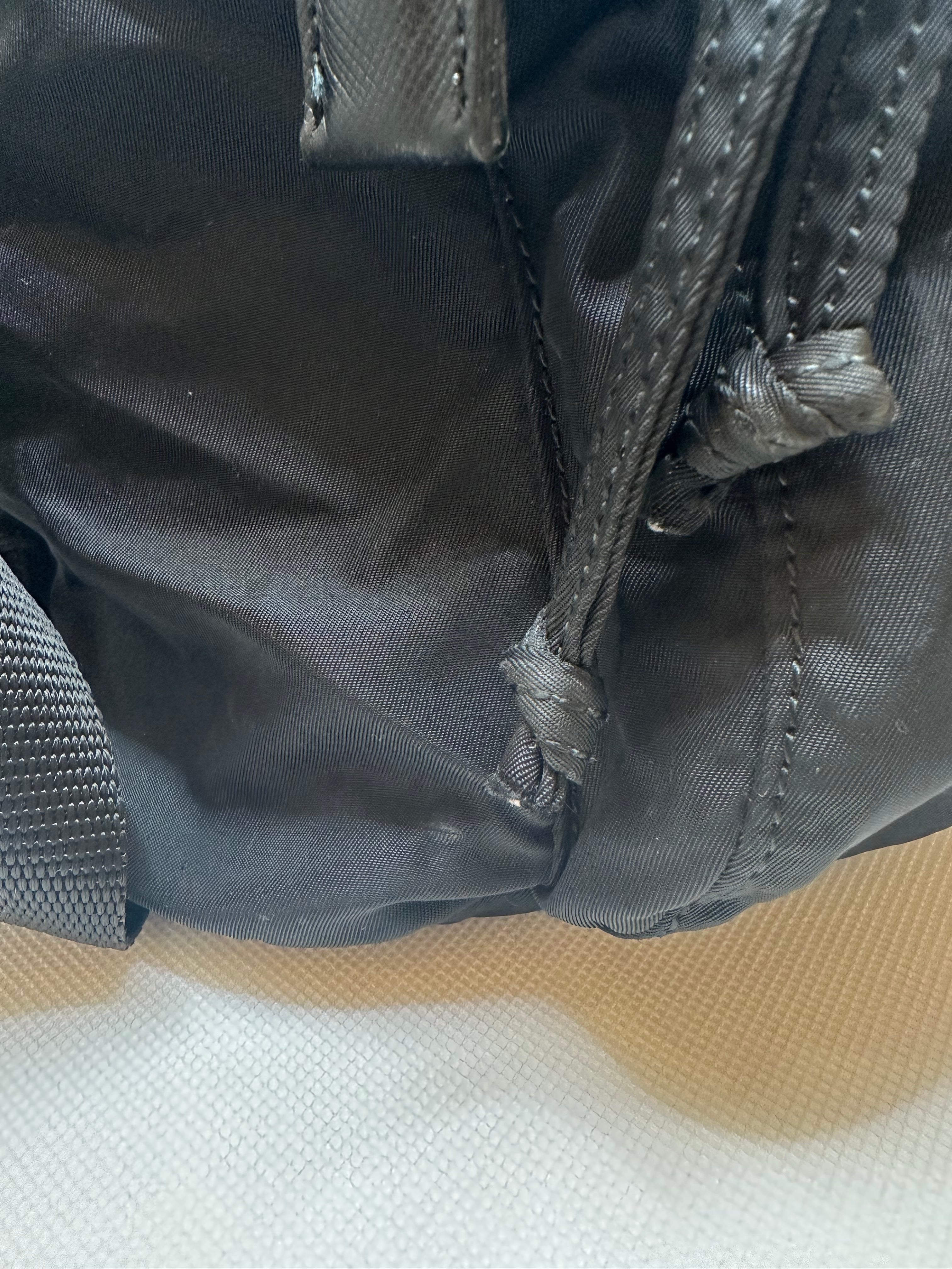 Zaino Prada nylon nero vintage