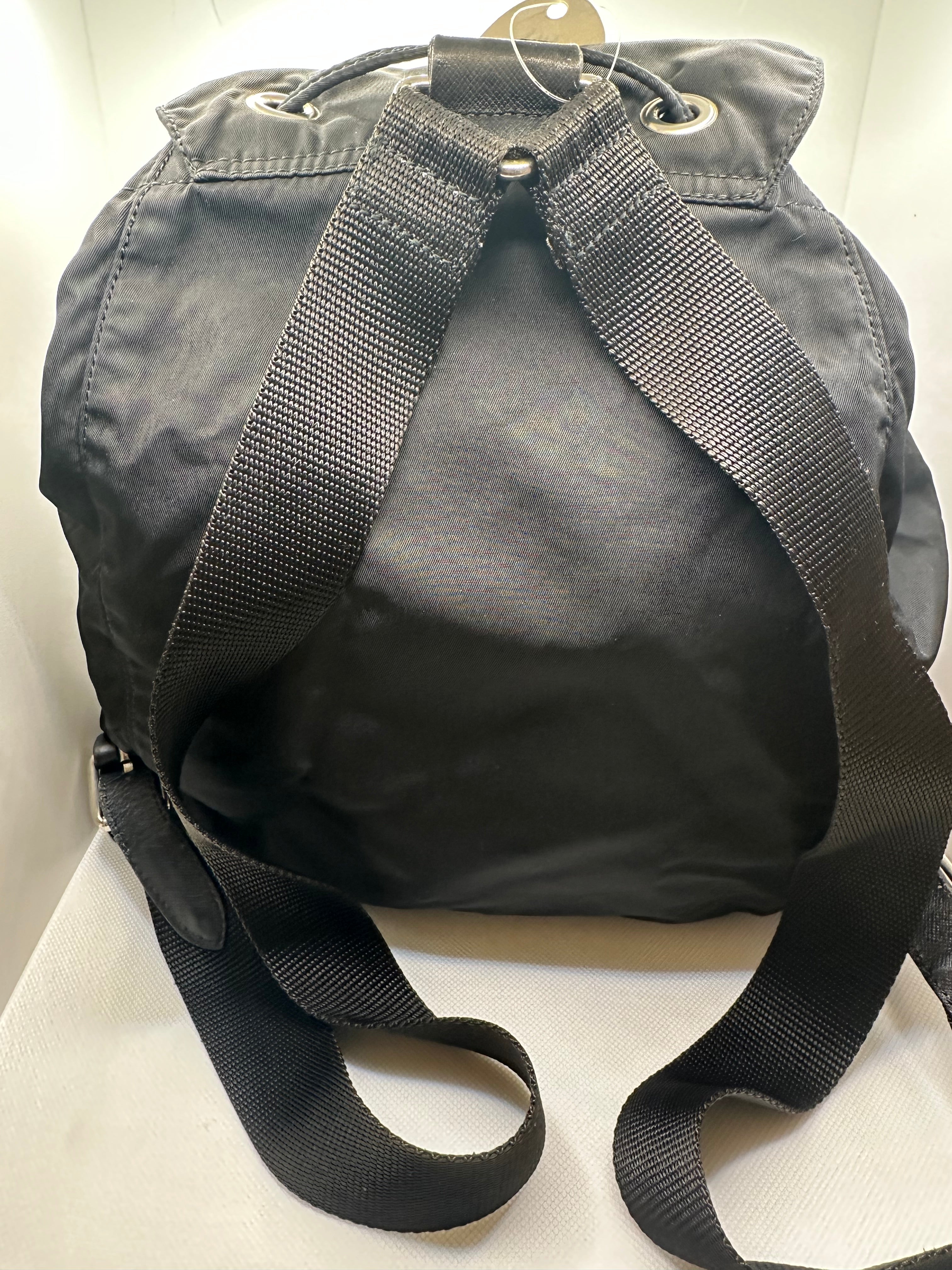 Zaino Prada nylon nero vintage