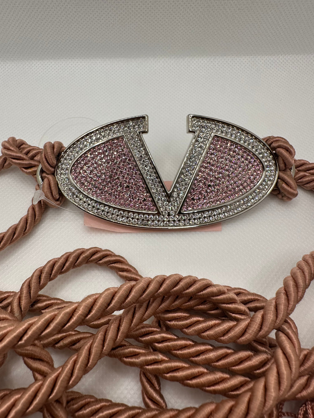 Cintura gioiello rosa Valentino