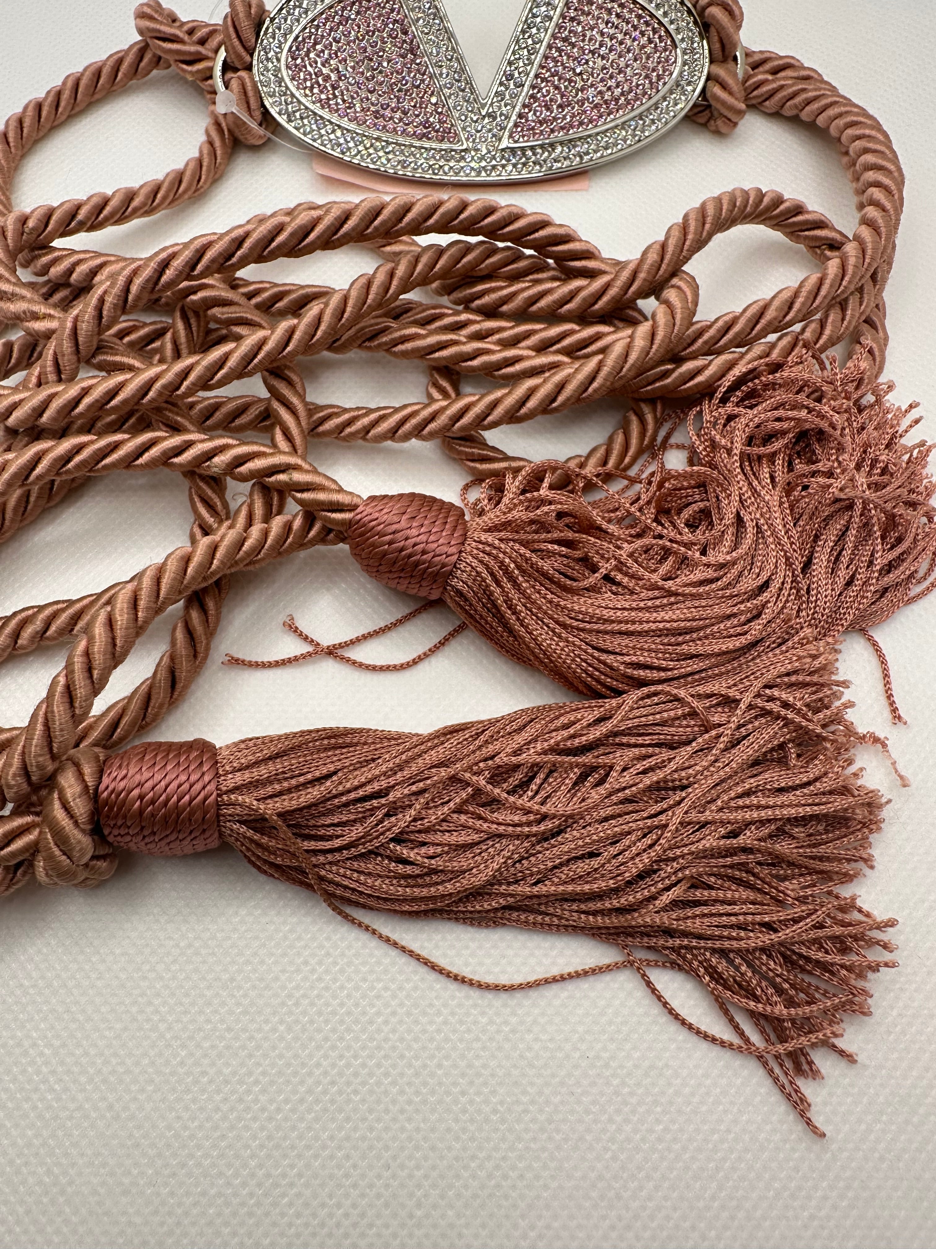 Cintura gioiello rosa Valentino