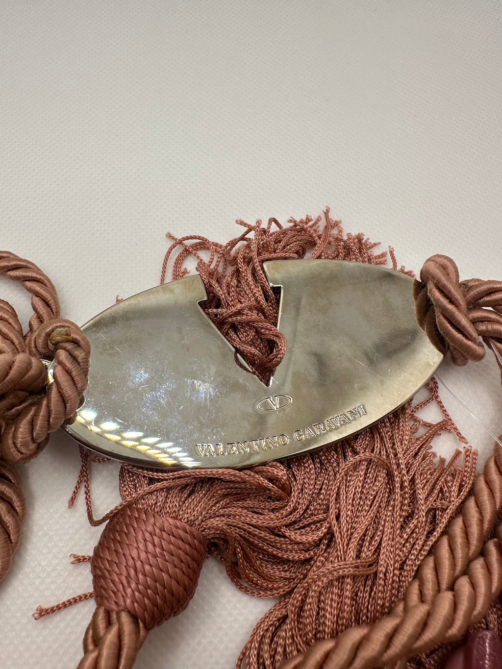 Cintura gioiello rosa Valentino