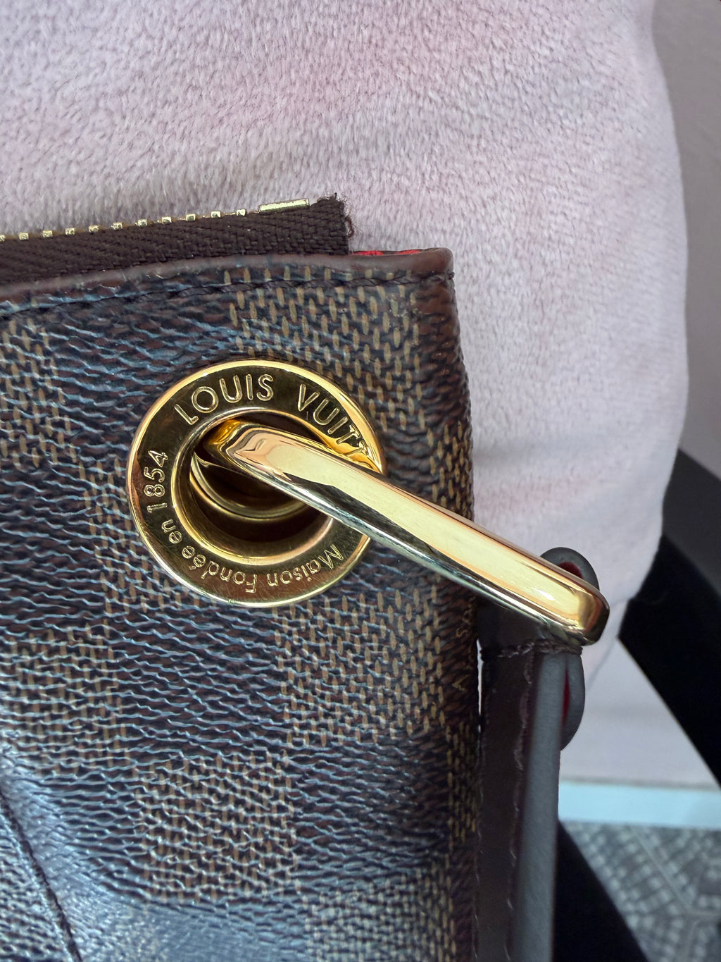 Borsa Louis Vuitton South Bank damier mm