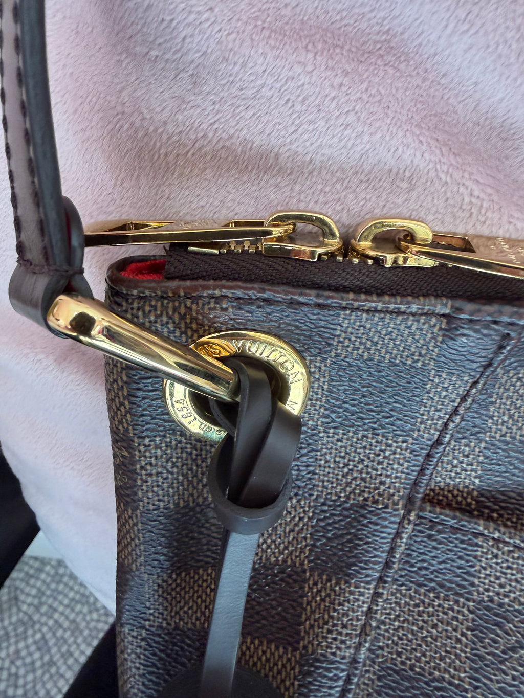 Borsa Louis Vuitton South Bank damier mm
