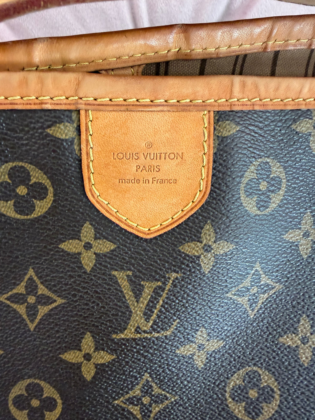 Borsa Louis Vuitton Delightfull MM monogram