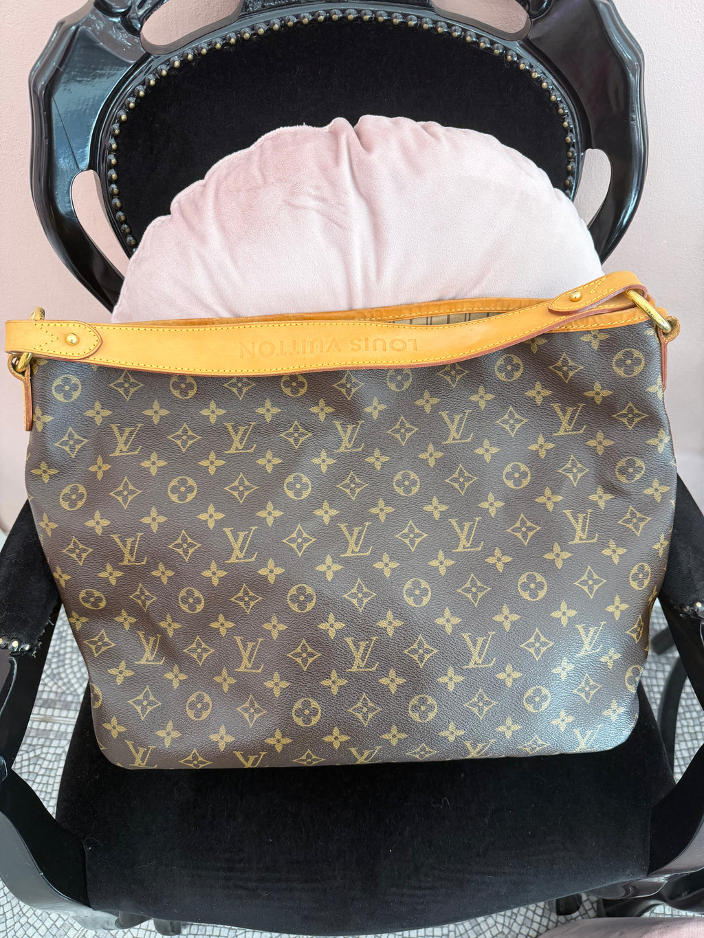 Borsa Louis Vuitton Delightfull MM monogram