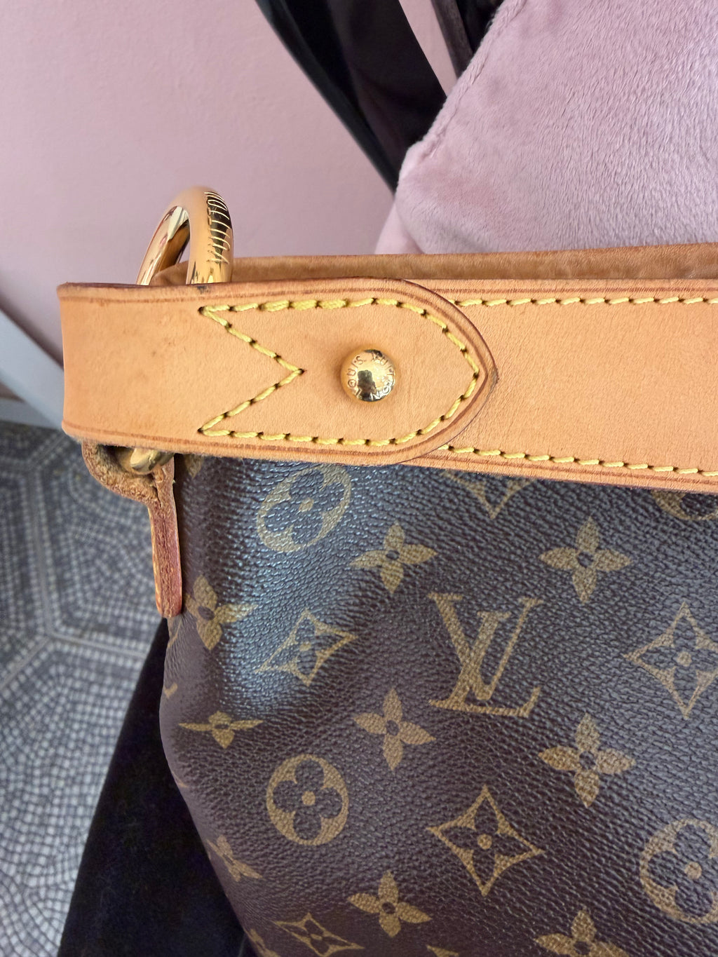 Borsa Louis Vuitton Delightfull MM monogram