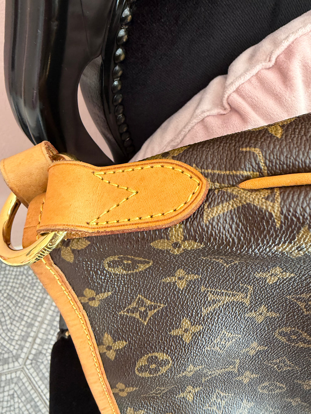 Borsa Louis Vuitton Delightfull MM monogram
