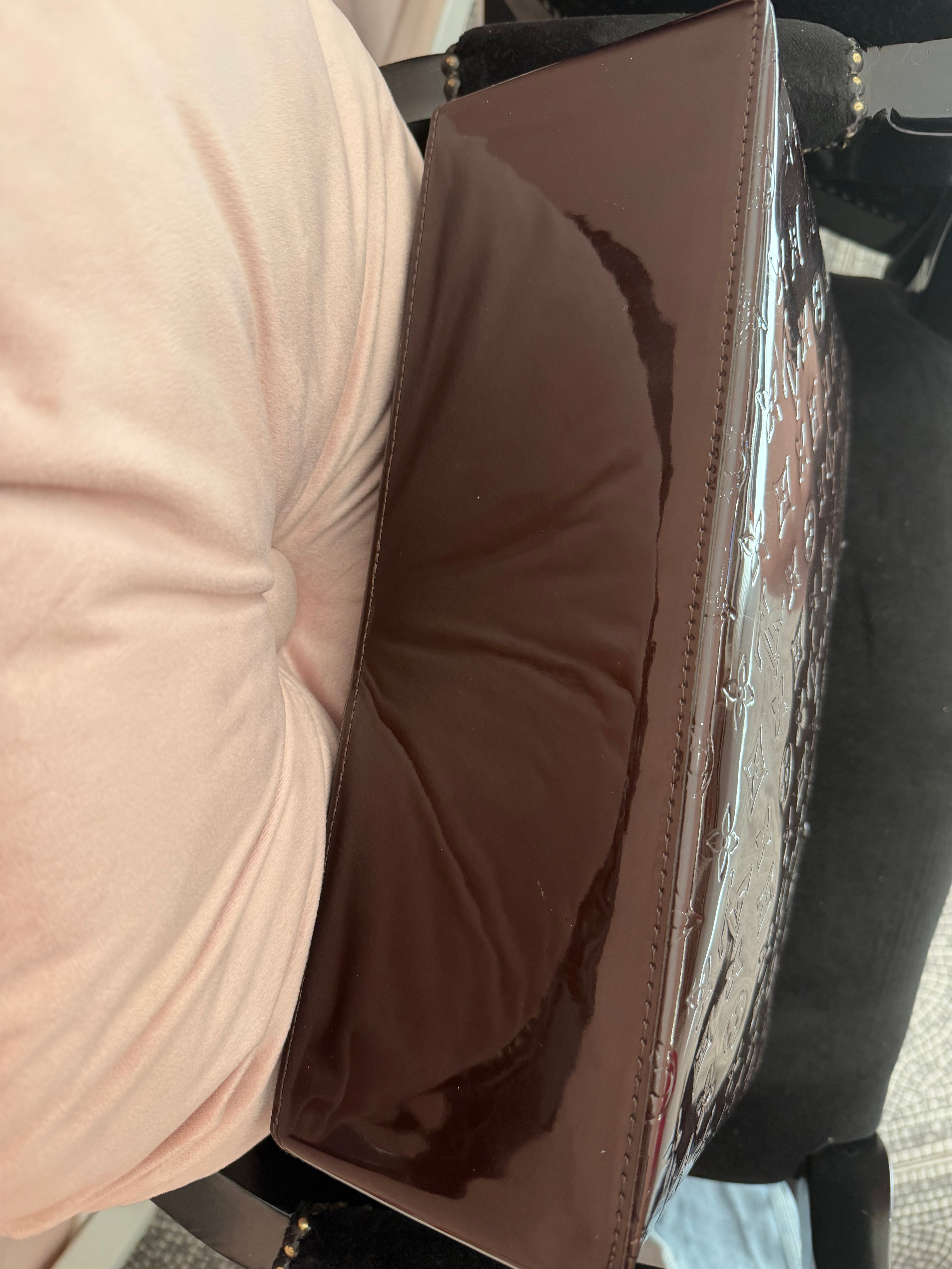 Borsa Louis Vuitton Wilshire vernis