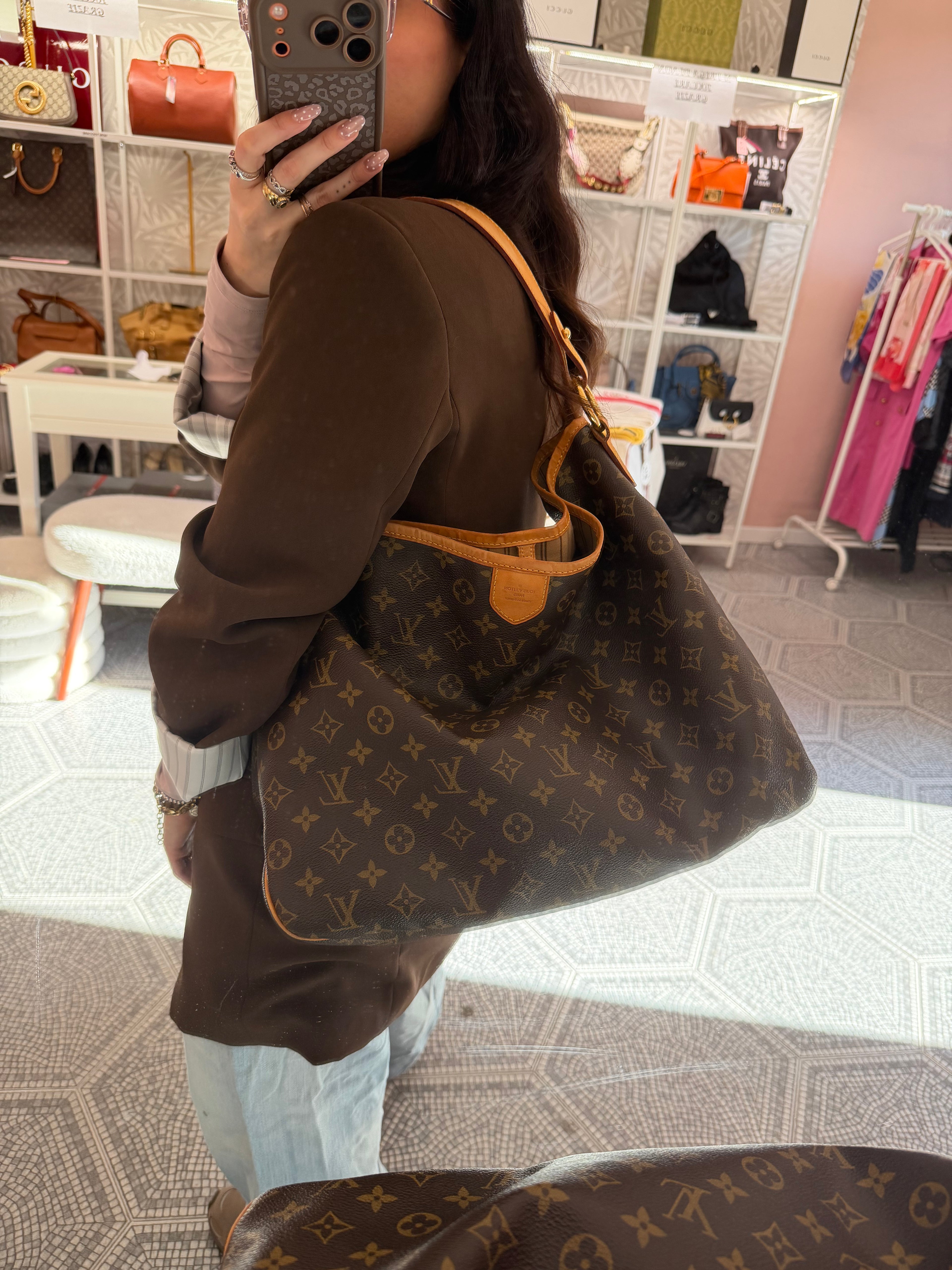 Borsa Louis Vuitton Delightfull MM monogram
