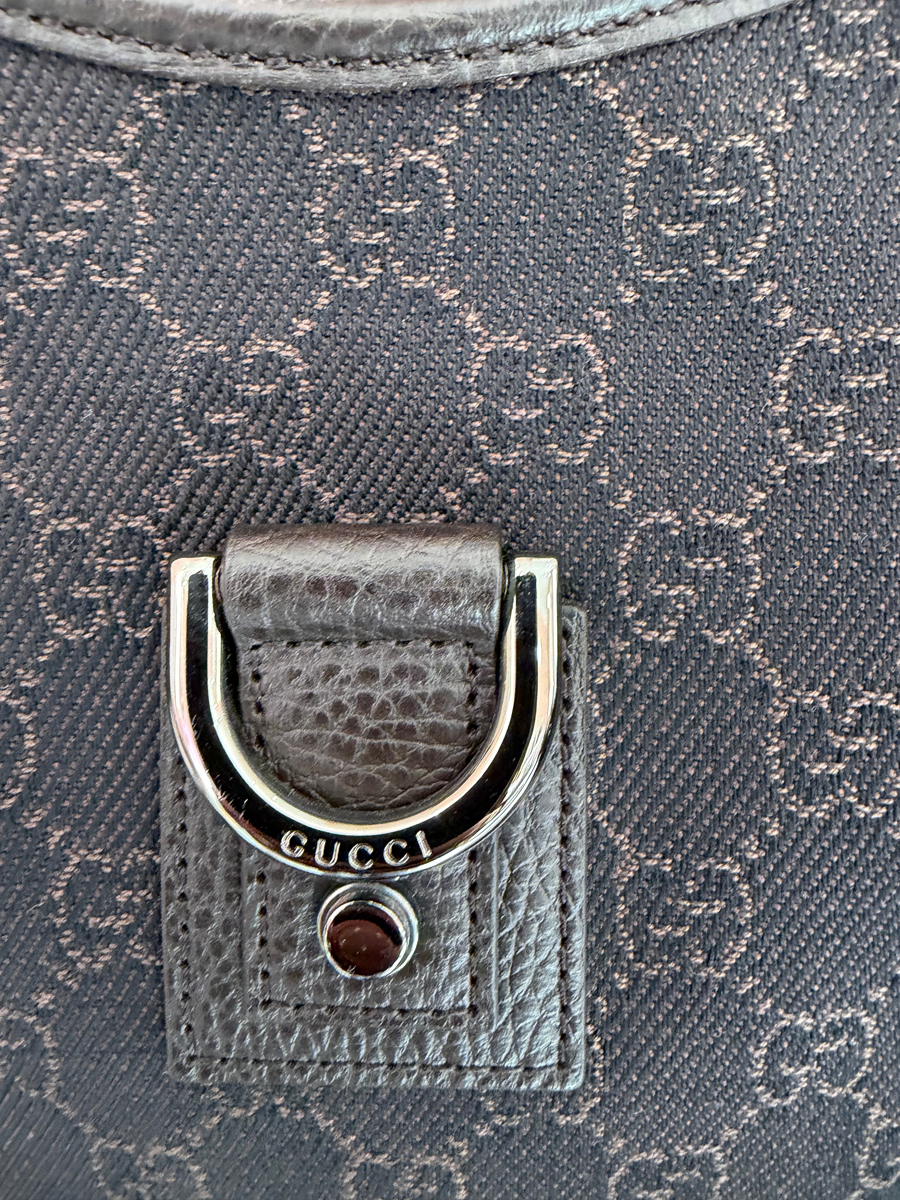 Borsa Gucci abbey marrone