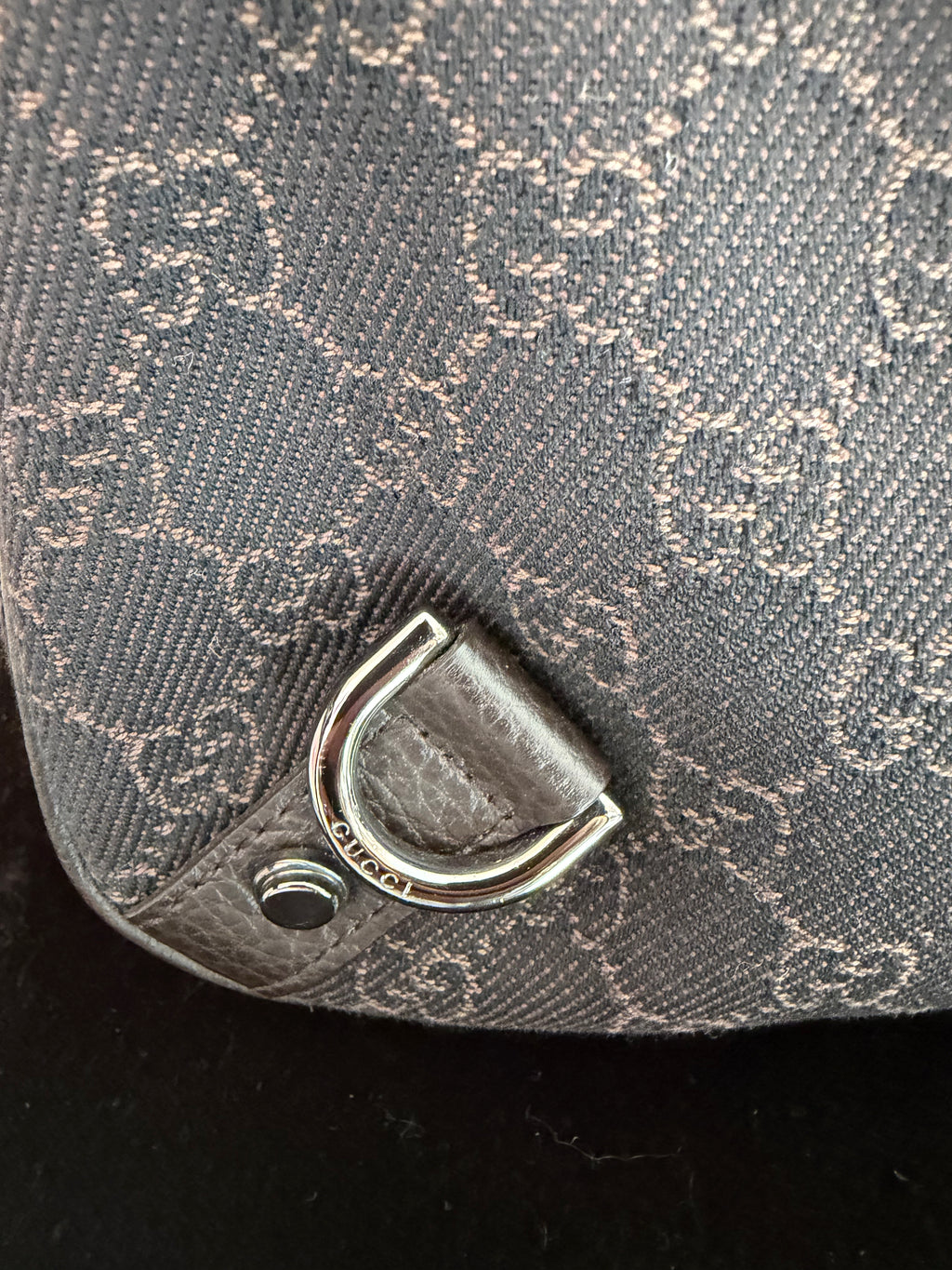 Borsa Gucci abbey marrone