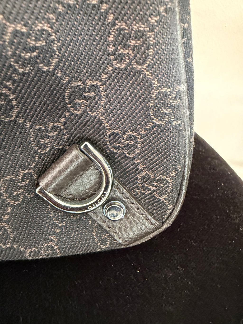 Borsa Gucci abbey marrone